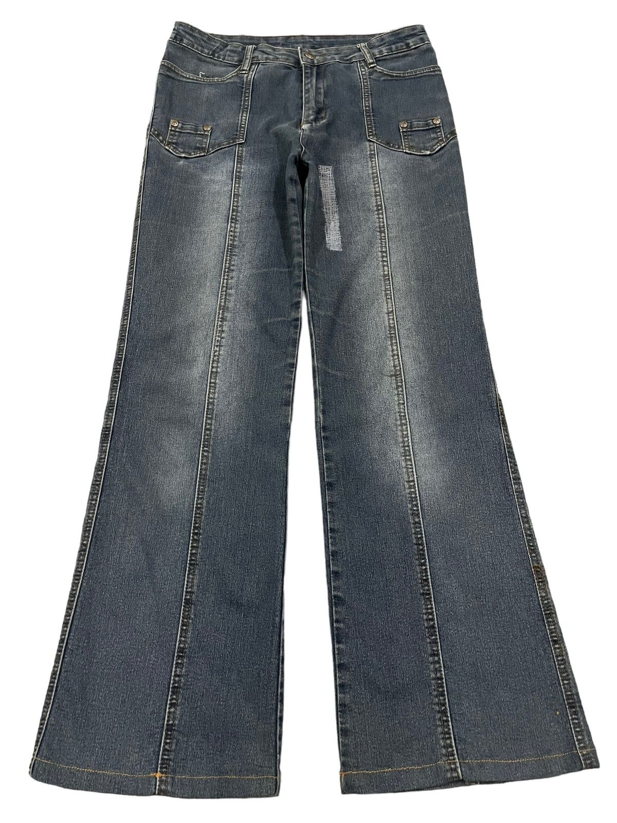 Vintage Japanese Brand Avant Garde Style Baggy Jeans