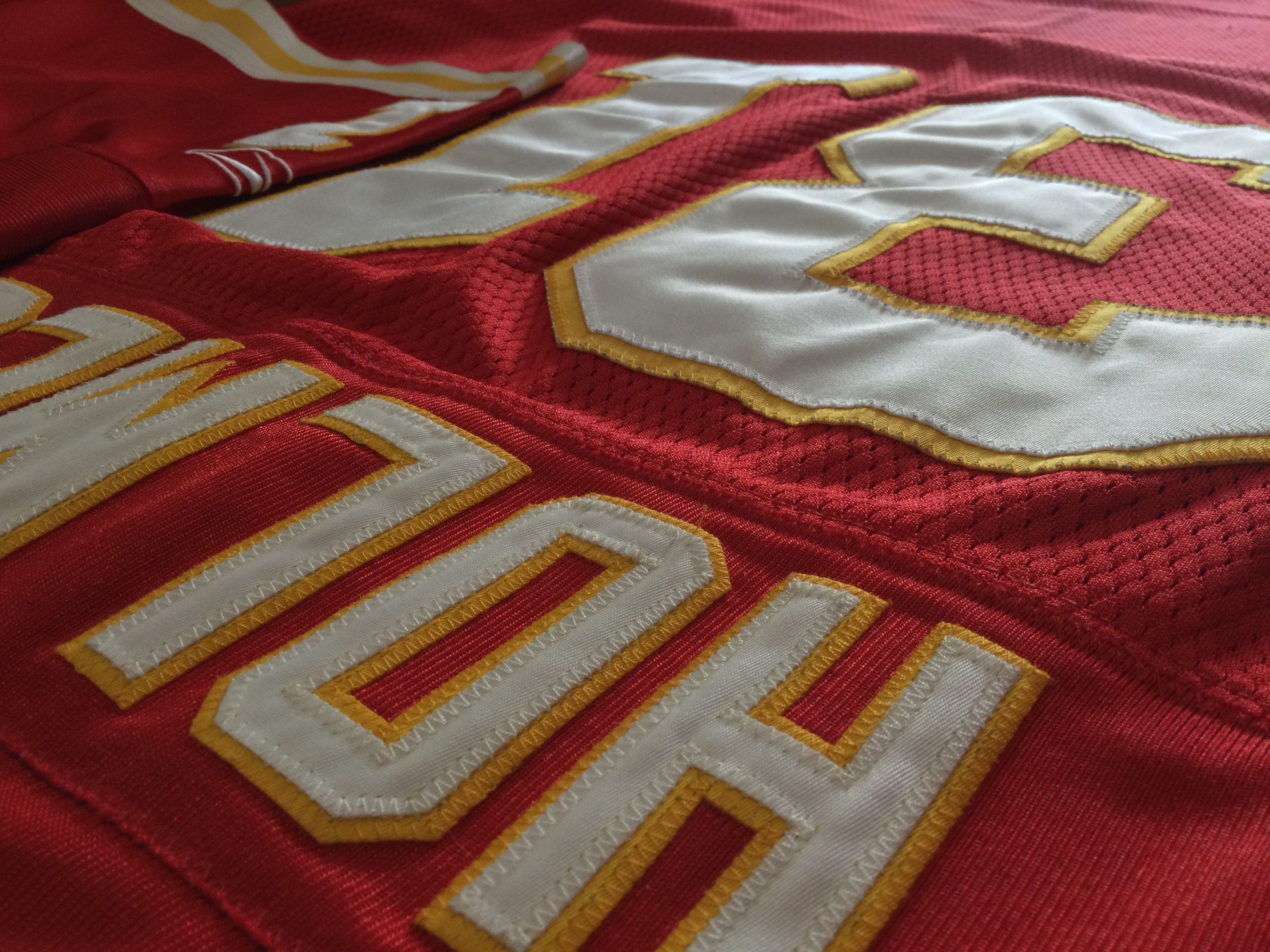 Reebok Authentic Kansas City Chiefs Priest Holmes Reebok NFL Jersey Size US XXL / EU 58 / 5 - 9 Thumbnail