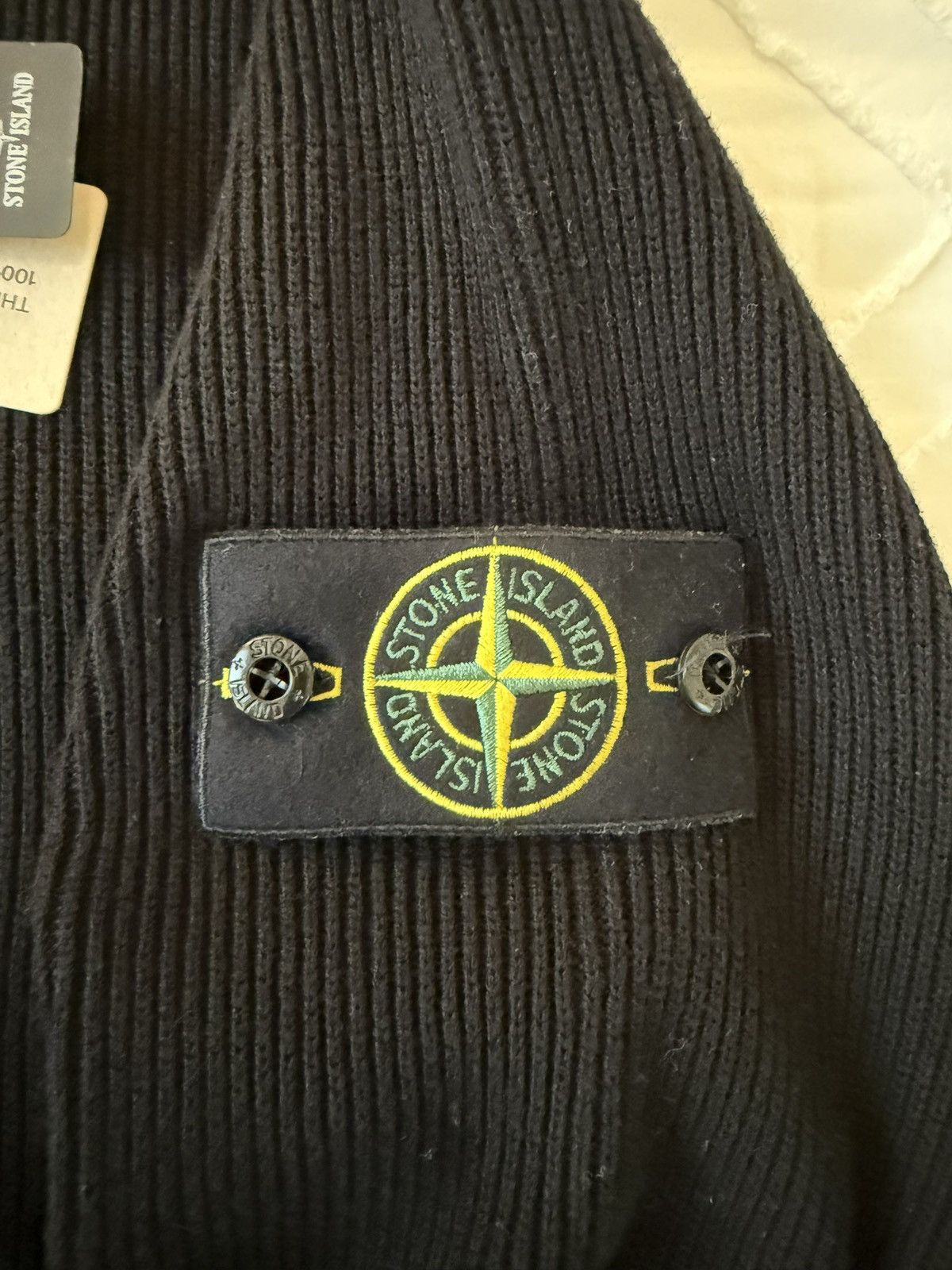 Stone Island Stone Island Ribbed Crewneck Sweater - Black Size US M / EU 48-50 / 2 - 5 Thumbnail
