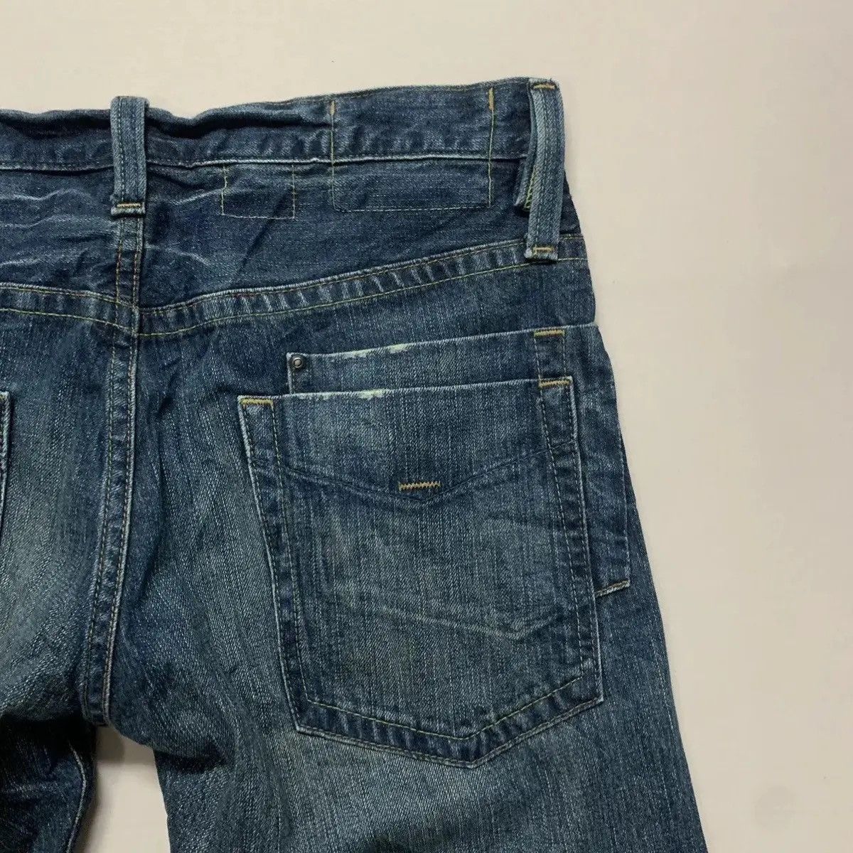 Avirex Avirex Jean Nice Fading Denim W32 L32 Distressed Ripped Pant Size US 32 / EU 48 - 12 Thumbnail