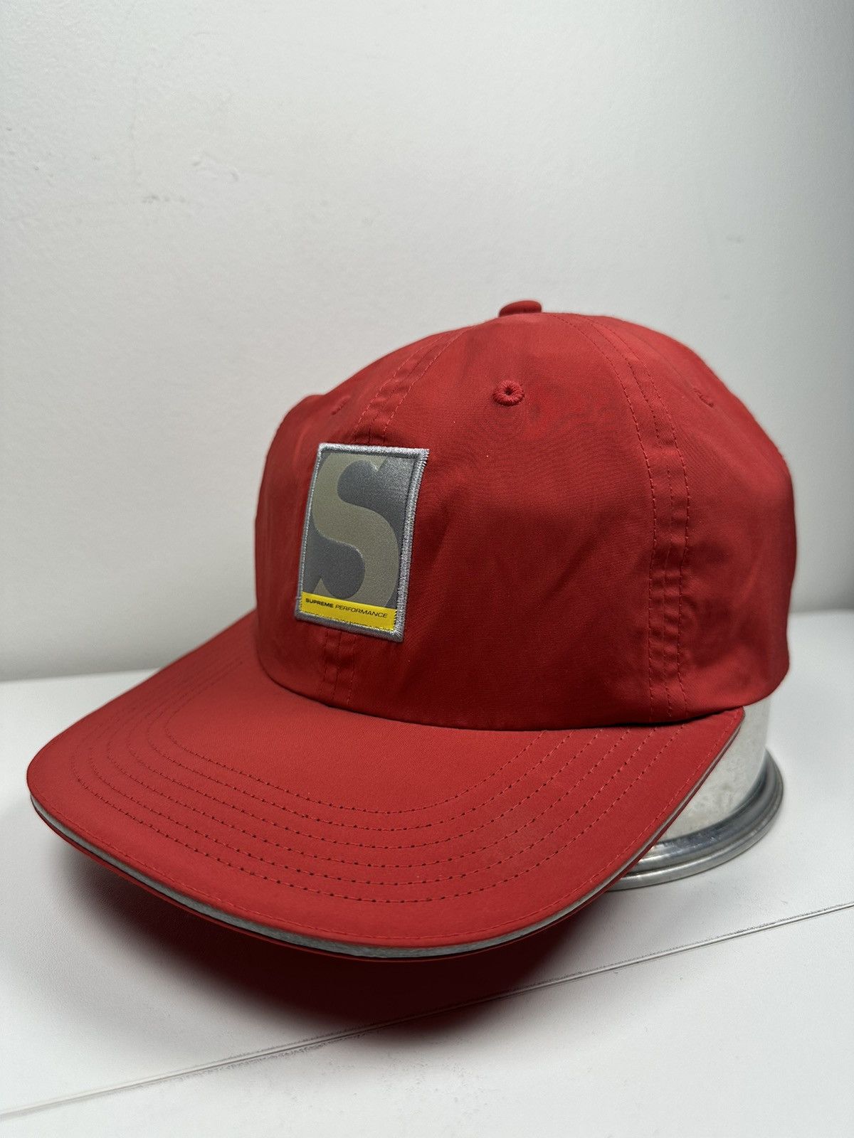 Supreme Supreme Performance Nylon 6-Panel Cap Hat Size ONE SIZE - 4 Thumbnail