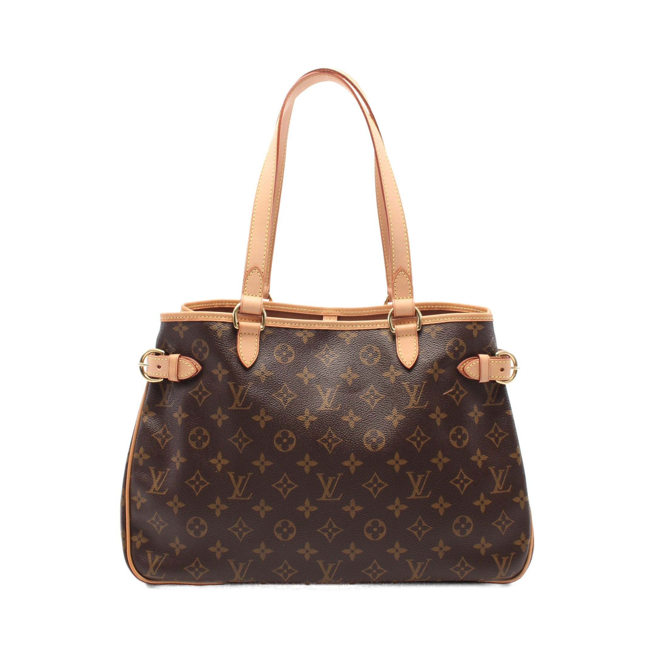 Louis Vuitton Louis Vuitton Batignolles Horizontal Monogram Shoulder Bag Leather Brown Size ONE SIZE - 1 Thumbnail