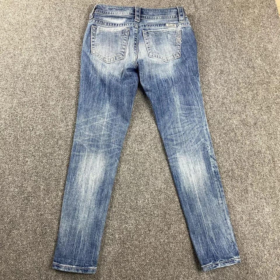 Miss Me Miss Me Jeans Womens 26 Denim Blue Mid Rise Cuffed Skinny Size 26" / US 2 / IT 38 - 7 Thumbnail