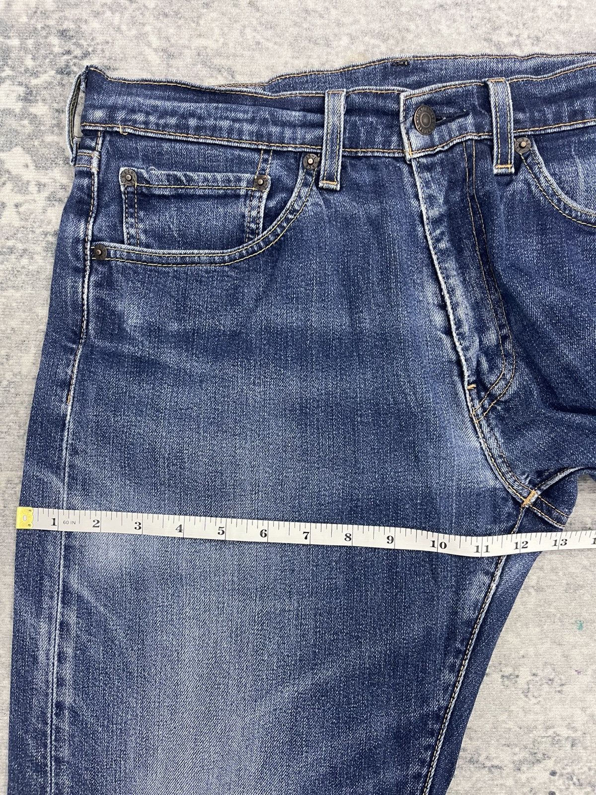 Levi's 90s Levis 505 Big E Distressed Denim Size US 31 - 16 Thumbnail