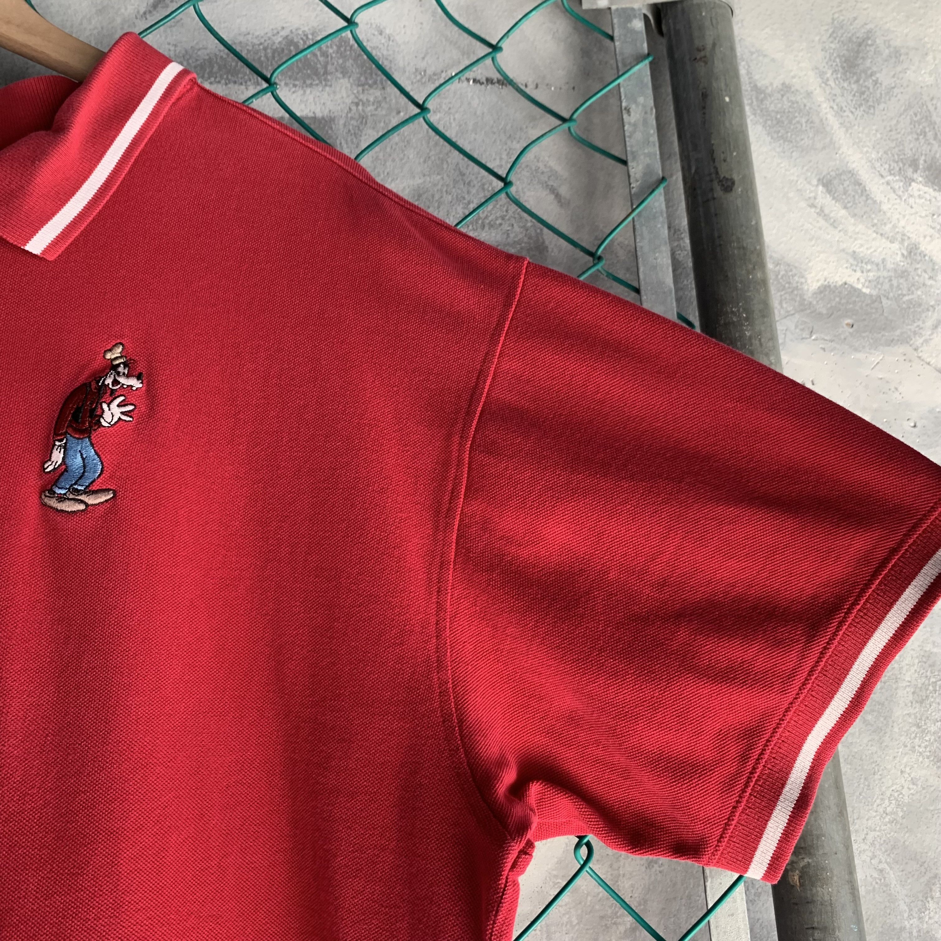 Disney Vintage Disney Store Goofy Red Polo Shirt Size XL Men’s Size US XL / EU 56 / 4 - 4 Thumbnail