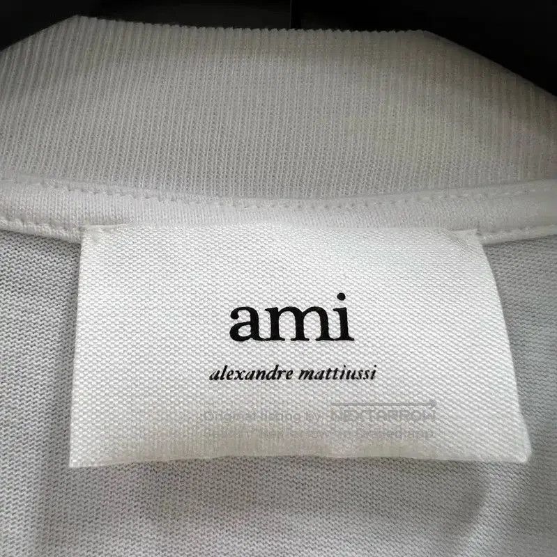 AMI AMI Summer White Logo Crop T-Shirt . Size XXS / US 00 / IT 34 - 2 Thumbnail