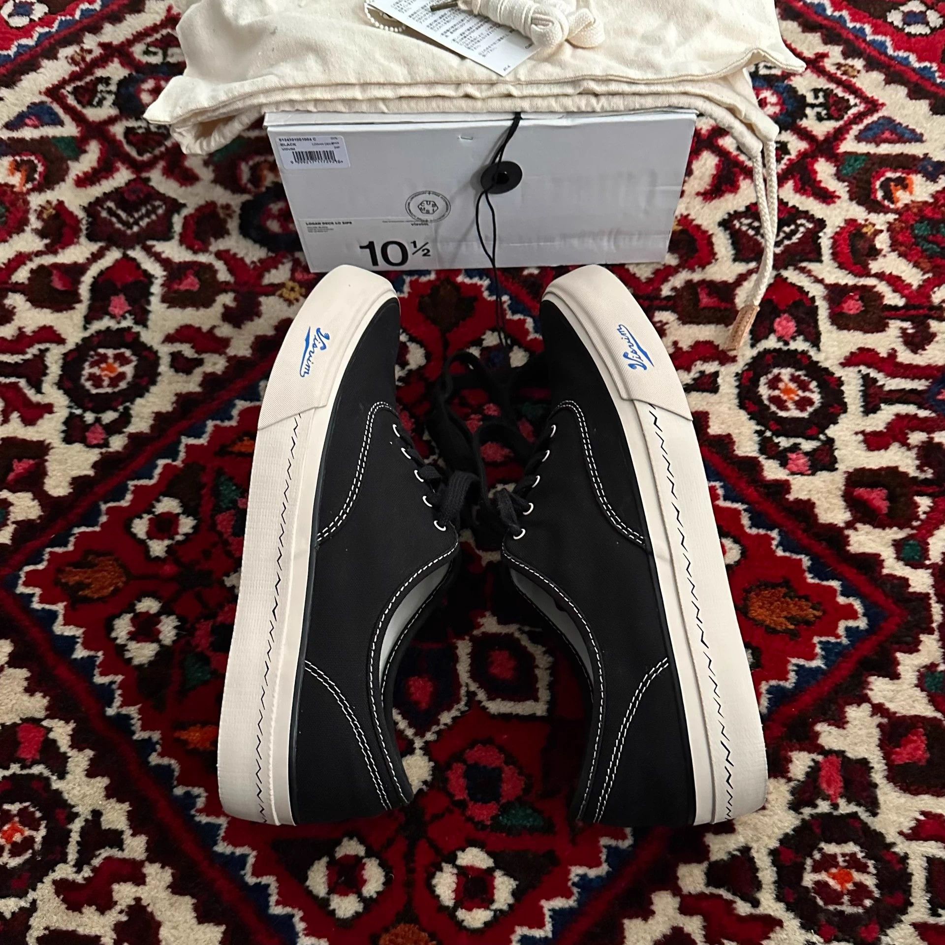 Visvim VISVIM 24SS LOGAN DECK LO SIPE 10.5 Low Top Canvas Size US 10.5 / EU 43-44 - 5 Thumbnail