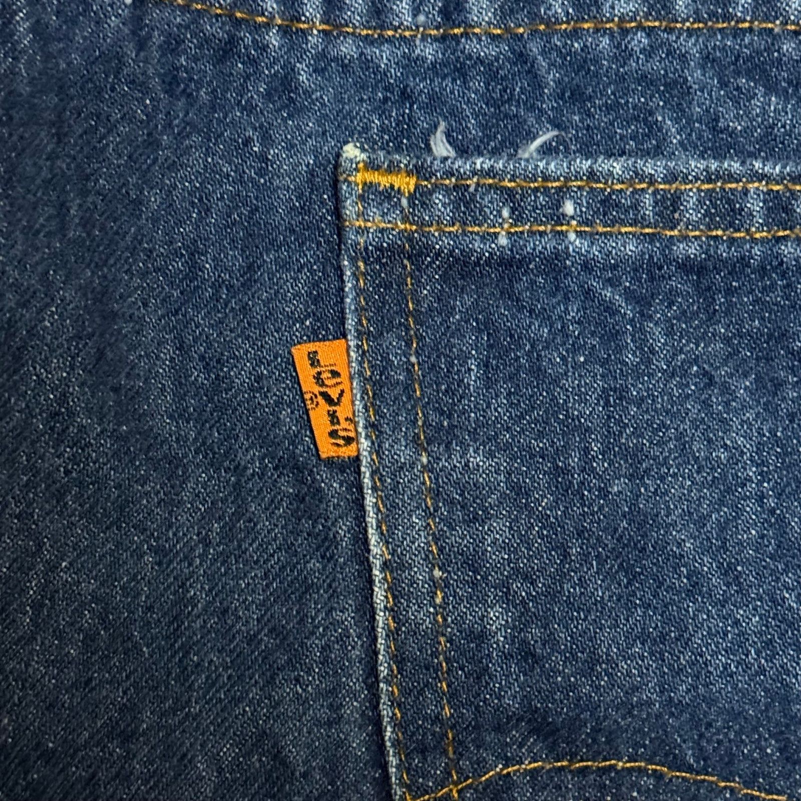 Levi's Vintage Levi's 517 Orange Tab Bootcut Jeans Size 40x30 80s Size US 40 / EU 56 - 3 Thumbnail
