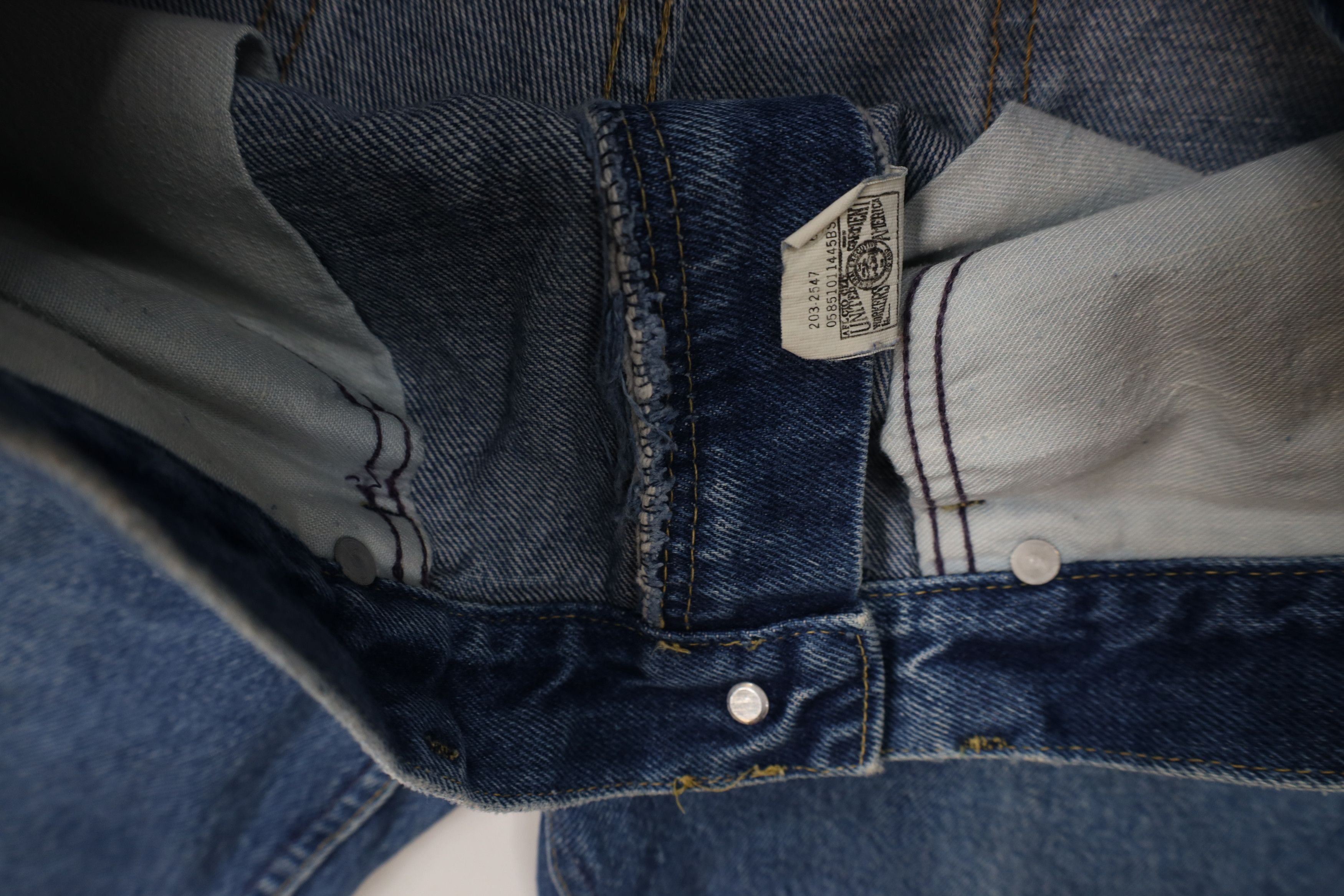 Lee Vintage 90s Lee Straight Leg Denim Jeans Blue Cotton USA Size US 30 / EU 46 - 10 Thumbnail