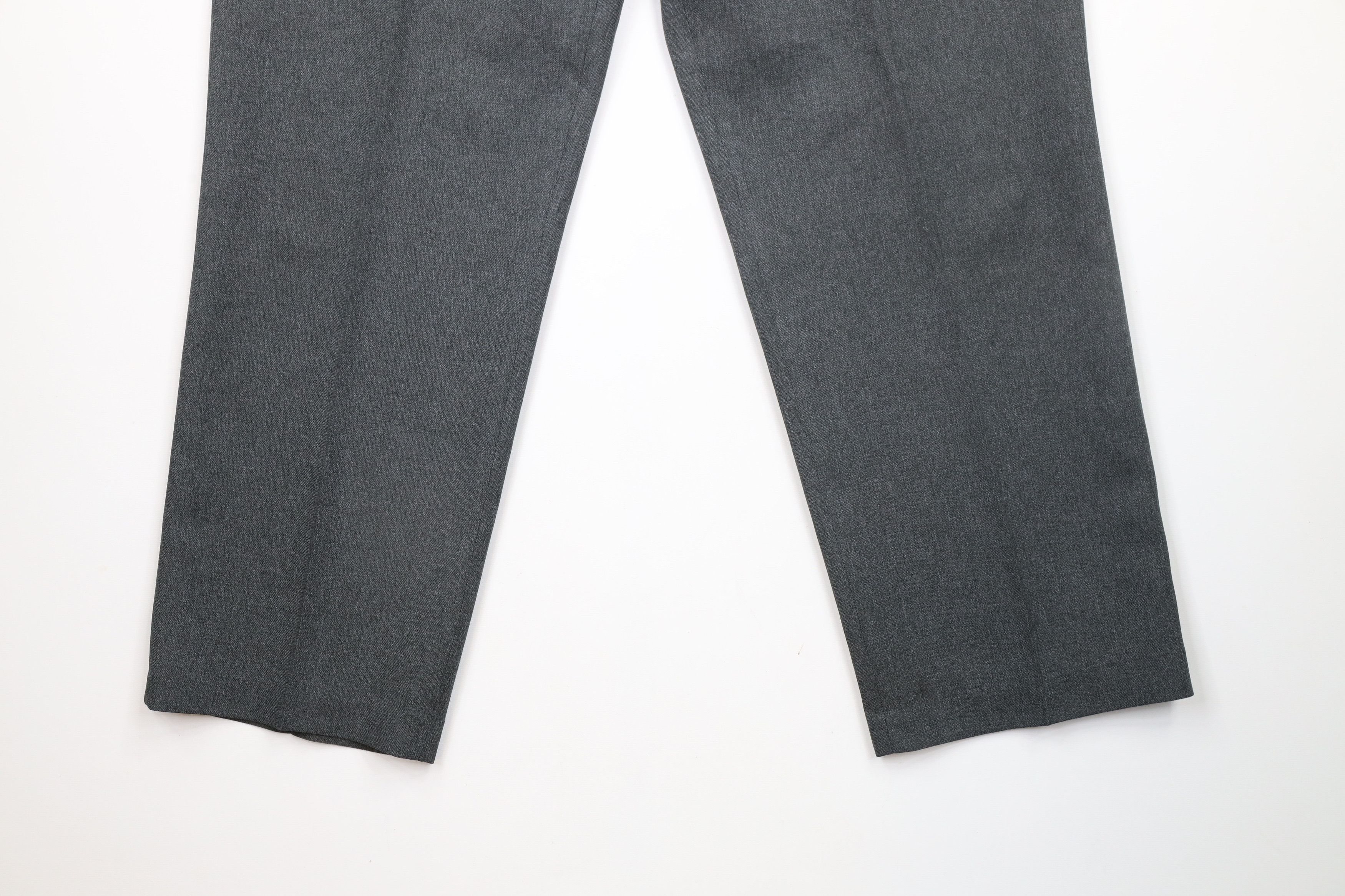 Levi's × Vintage Vintage 90s Levis Wide Leg Chinos Trousers Pants Gray Size US 36 / EU 52 - 4 Thumbnail