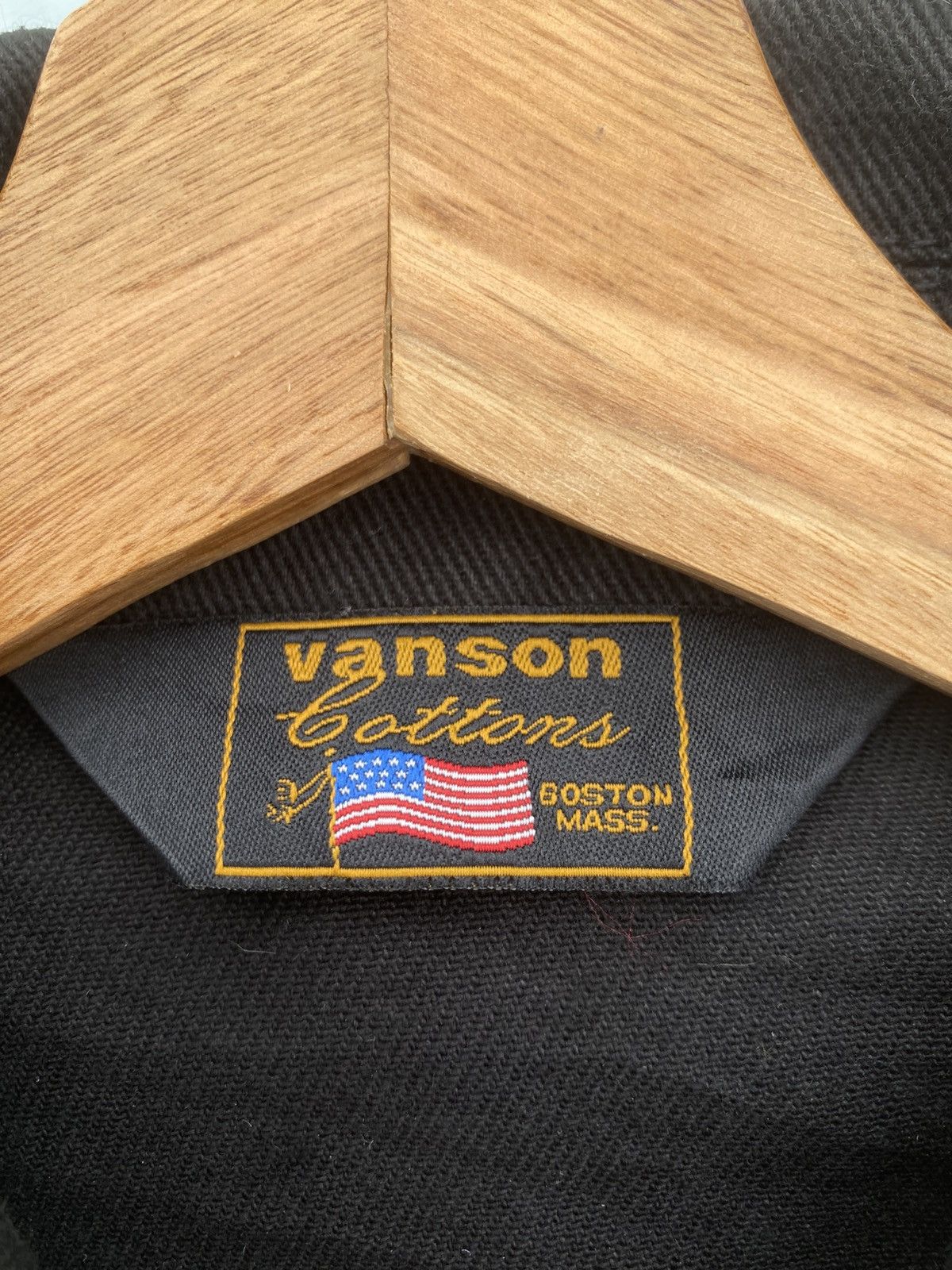 Japanese Brand Rare Vintage 90s Vanson Leather Cotton Jacket Size US M / EU 48-50 / 2 - 16 Thumbnail