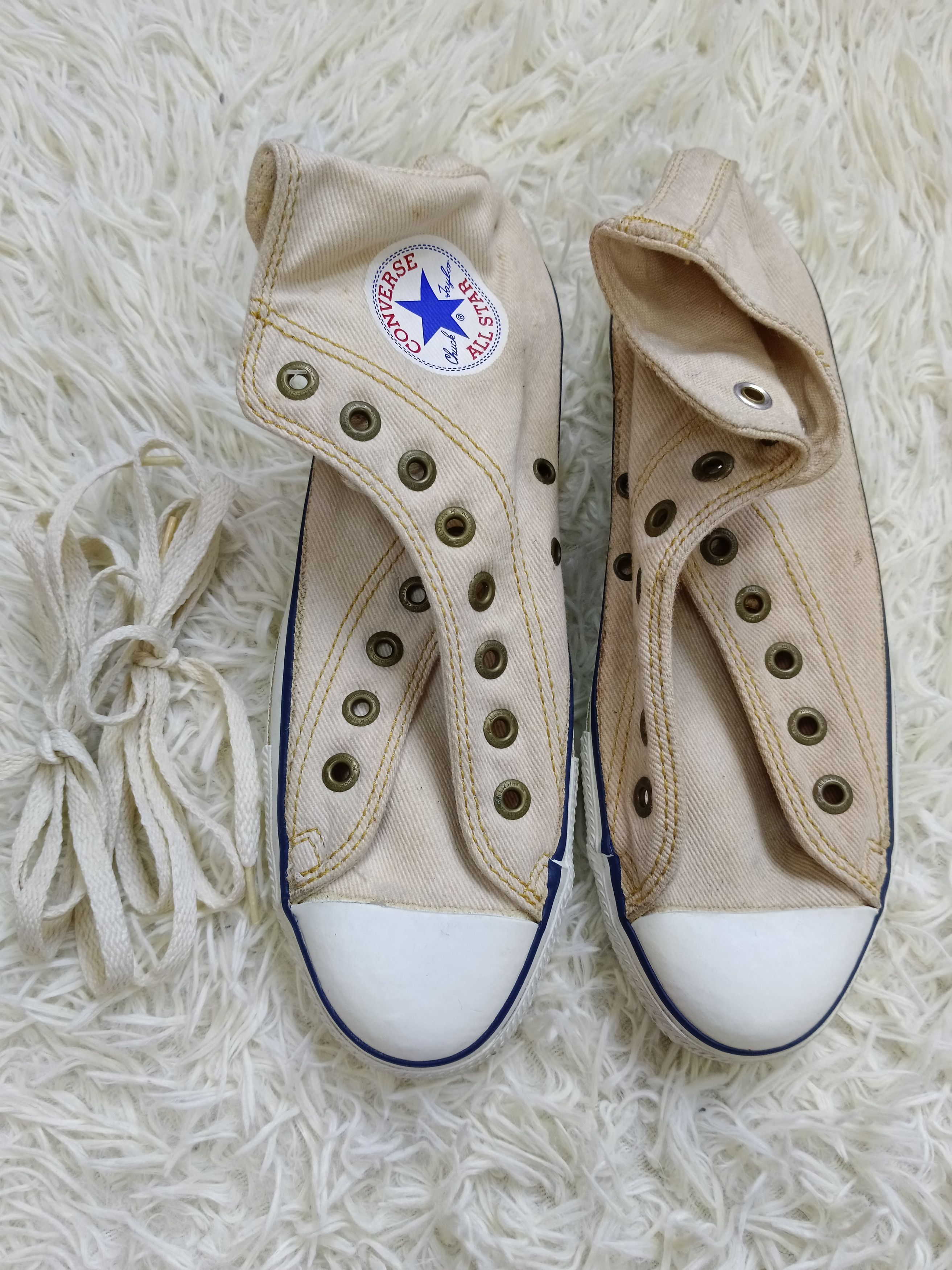Converse VINTAGE 90s DEADSTOCK CONVERSE Size US 7.5 / EU 40-41 - 1 Thumbnail