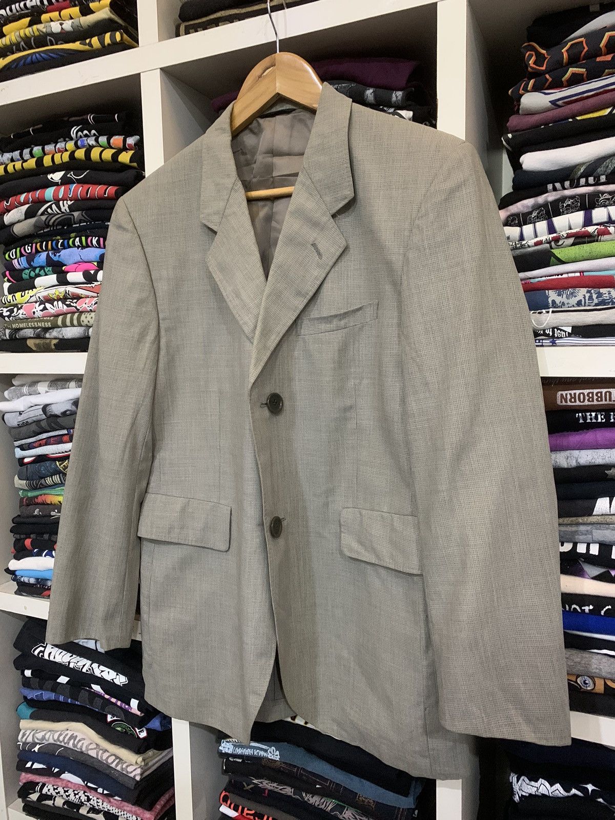 Designer × Vintage × Yohji Yamamoto Vintage Yohji Yamamoto Jacket Size M / US 6-8 / IT 42-44 - 4 Thumbnail