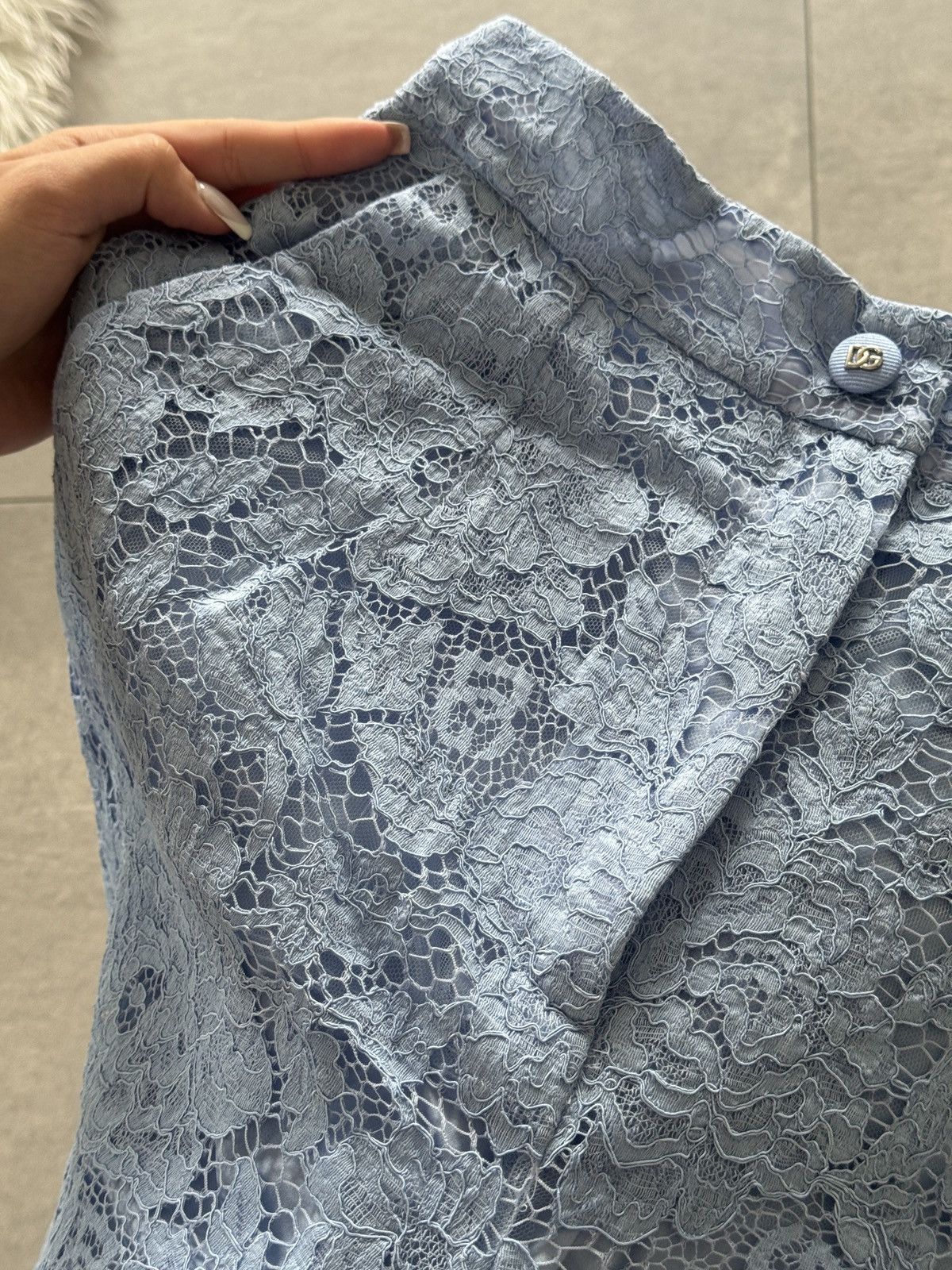 Dolce & Gabbana DOLCE & GABBANA LACE PANTS Size 25" / US 0 / IT 36 - 9 Thumbnail