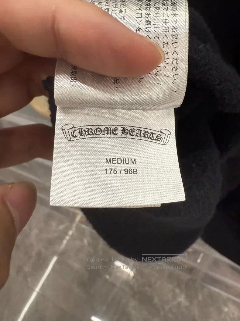 Chrome Hearts CHROME HEARTS Size M Purple sword Sanskrit vine flower arm Size US M / EU 48-50 / 2 - 5 Thumbnail