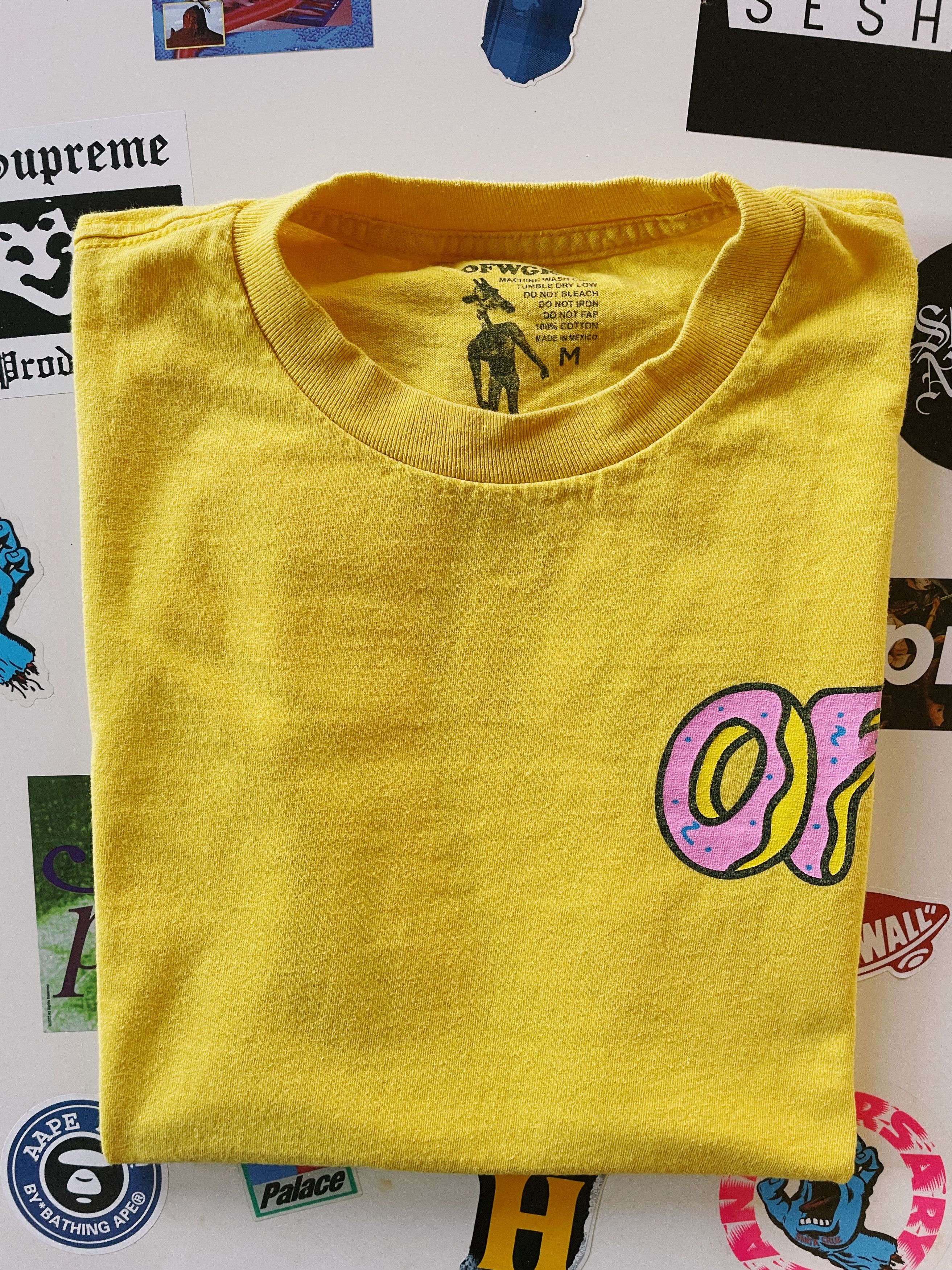 Golf Wang × Odd Future × Tyler The Creator Golf Wang OFWGKTA Odd Future Donut Logo T-shirt Size US M / EU 48-50 / 2 - 6 Thumbnail