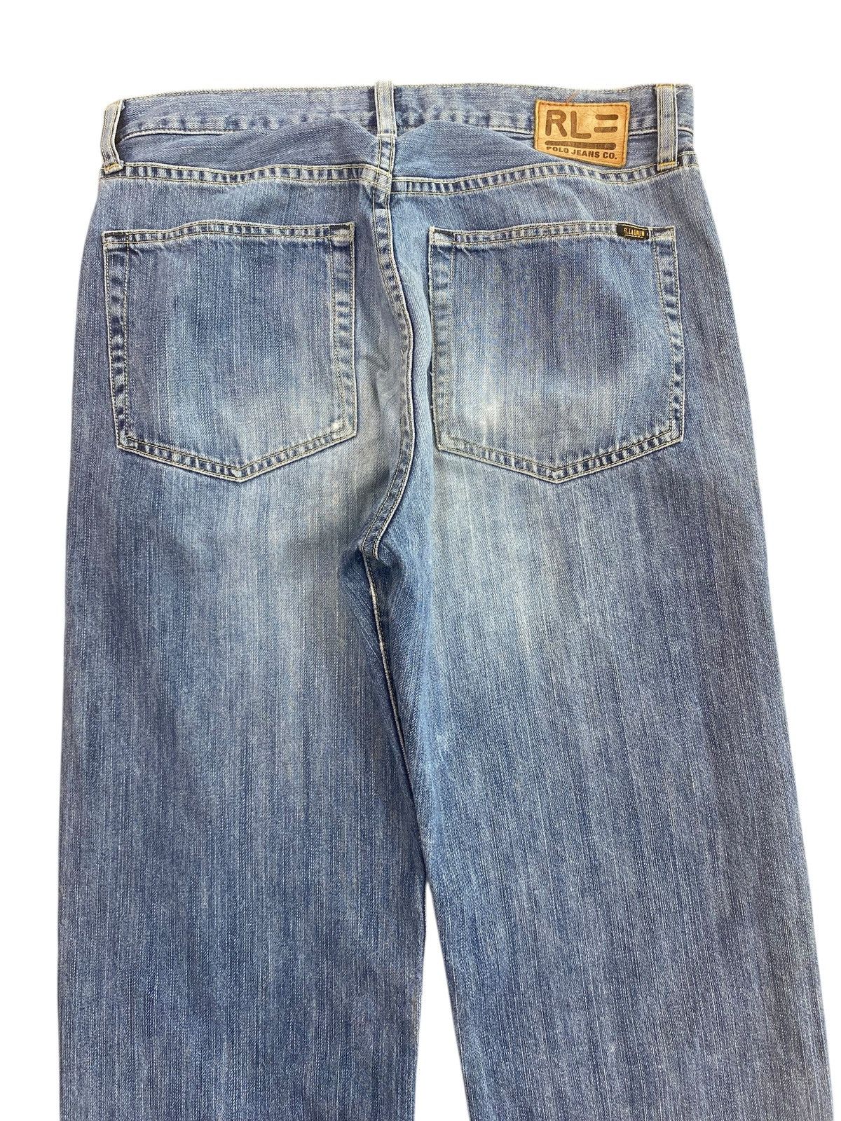Polo Ralph Lauren Polo Ralph Lauren Acid Blue Wash Style Loose Jeans Size US 31 - 4 Thumbnail