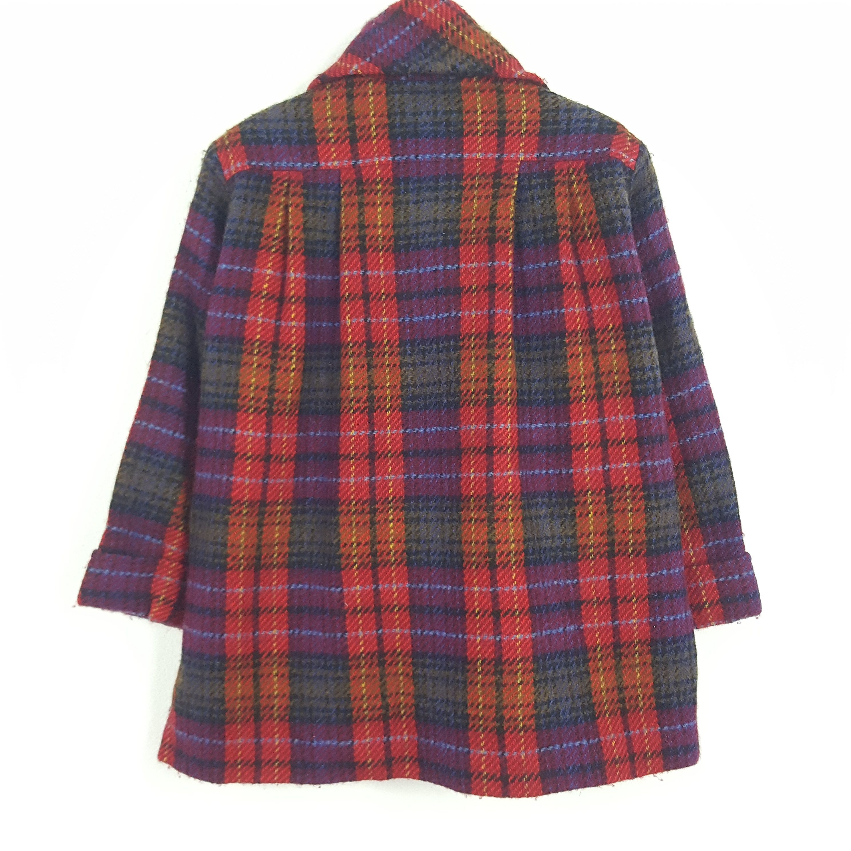 Christian Dior Monsieur × Vintage Vintage Christian Dior Wool Trench Coat Jacket Size M / US 6-8 / IT 42-44 - 2 Thumbnail
