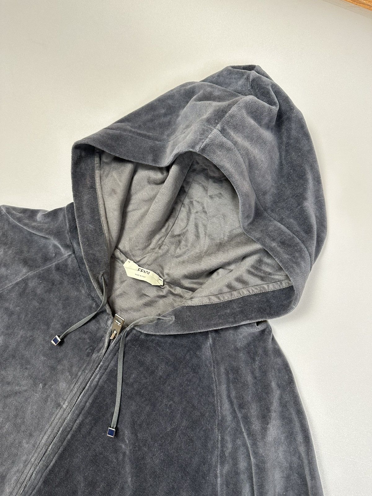 Fendi Fendi Grey Full zip Size US M / EU 48-50 / 2 - 3 Thumbnail