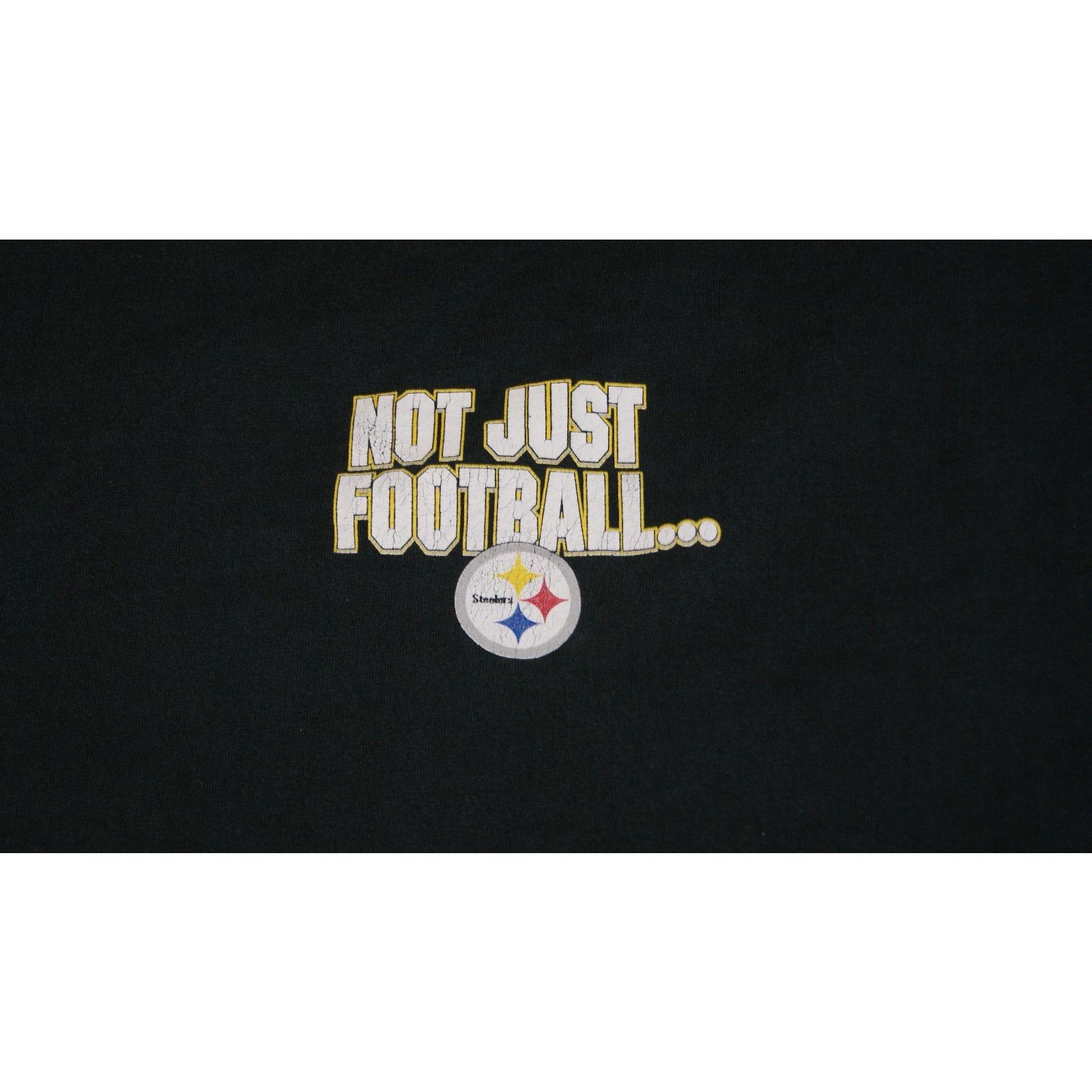 NFL VTG Pittsburgh Steelers Not just Football L TShirt 2 Side Size US L / EU 52-54 / 3 - 4 Thumbnail