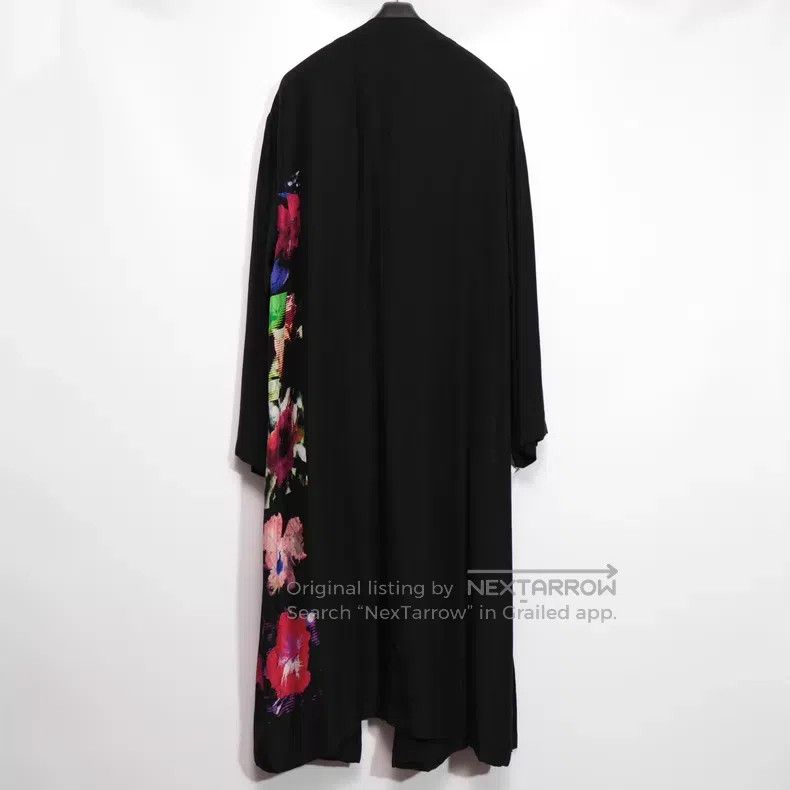 Yohji Yamamoto Yohji Yamamoto 22 SS Silk Floral Pictorial Coat Size US S / EU 44-46 / 1 - 2 Thumbnail