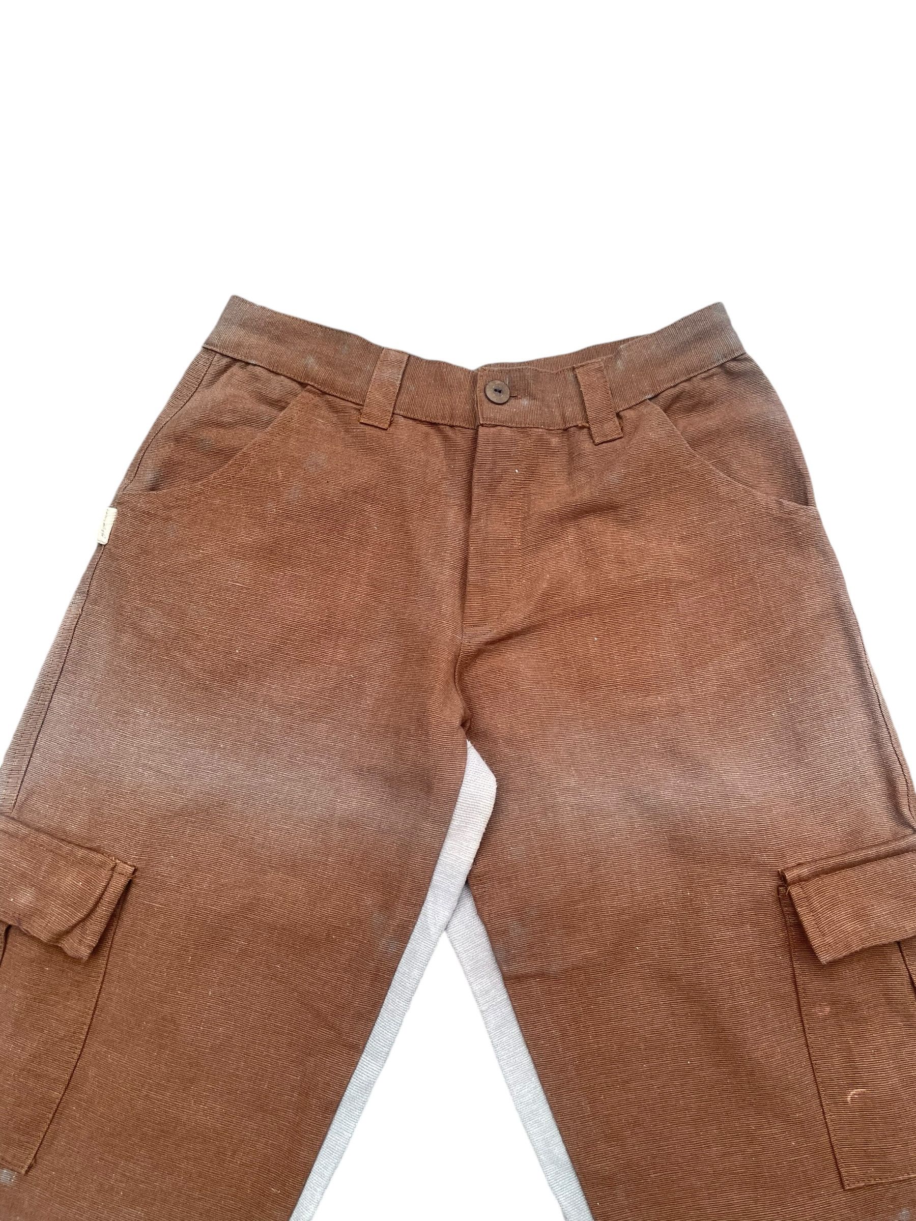 Japanese Brand Canabinal Hemp Custom Cargo Pant Size US 30 / EU 46 - 2 Thumbnail