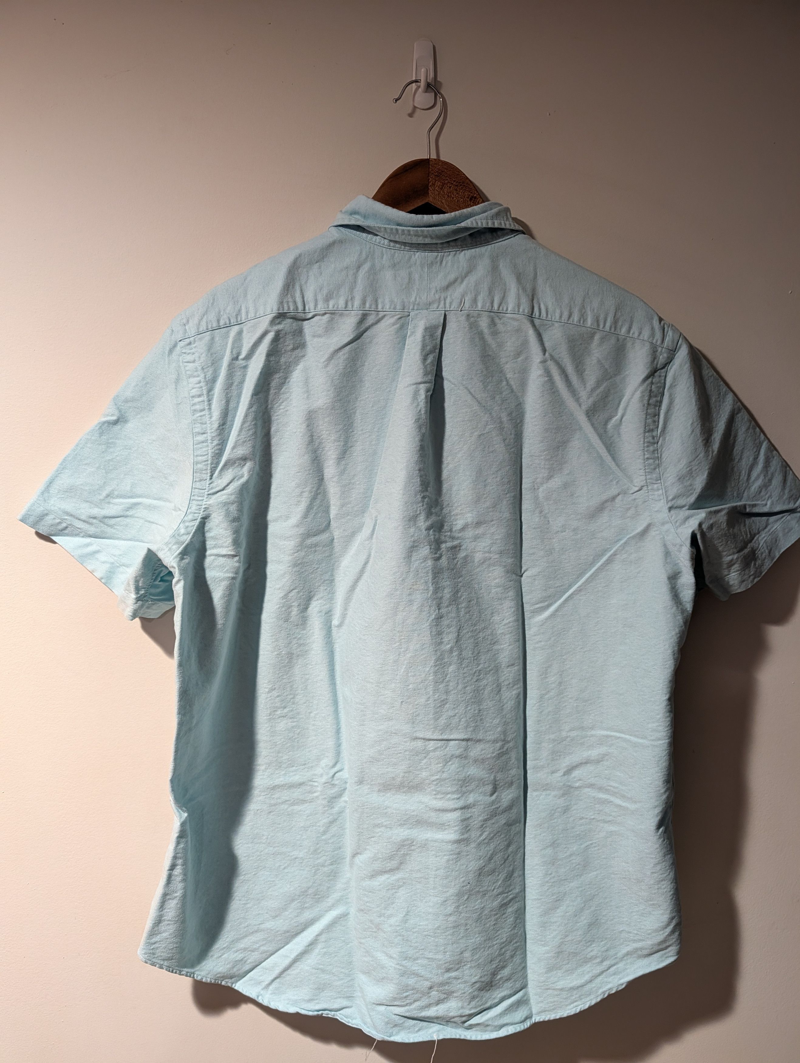 Polo Ralph Lauren Polo Ralph Lauren Shirt Flesh Pony Collared Short Sleeve Size US XL / EU 56 / 4 - 4 Thumbnail