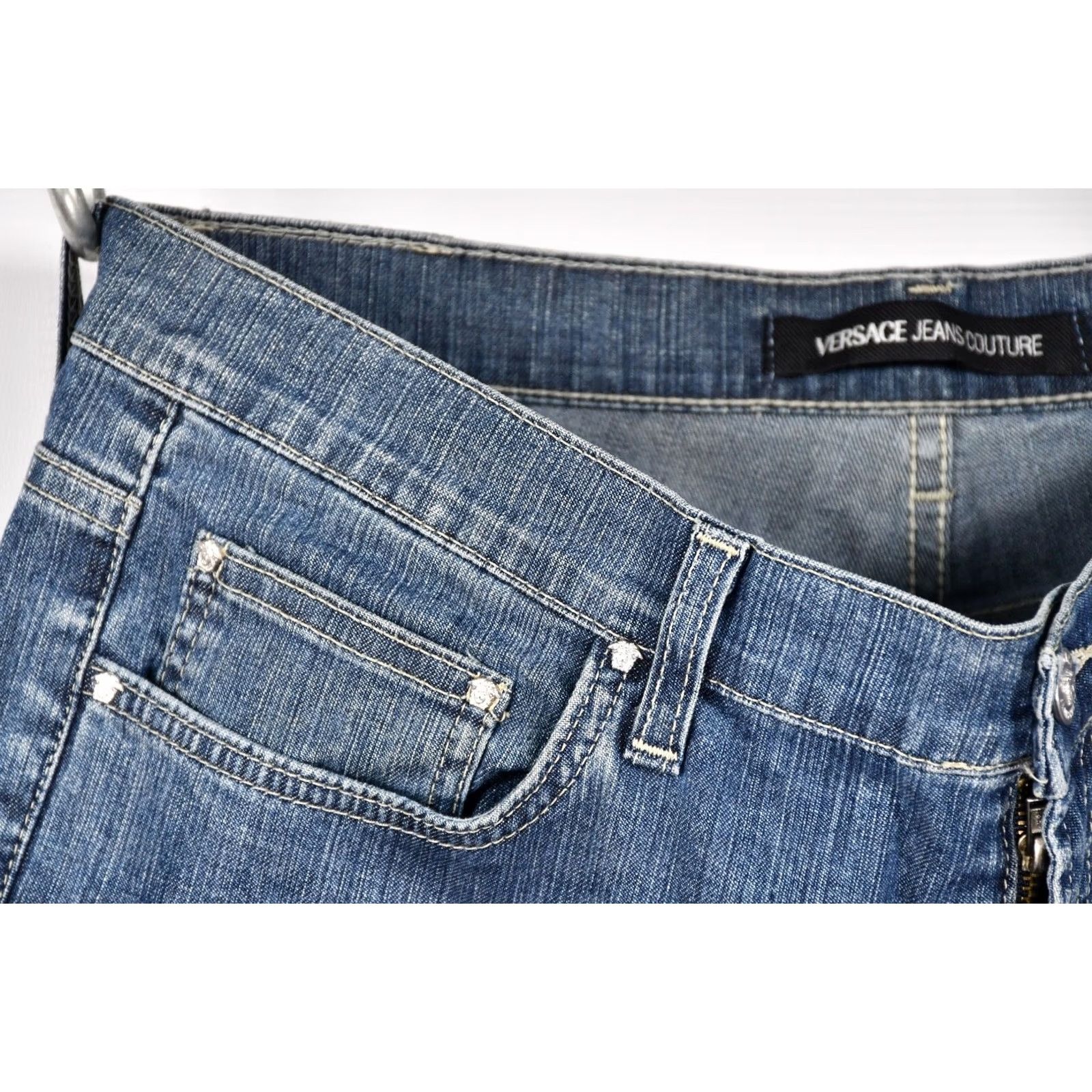 Versace Jeans Couture VERSACE JEANS COUTURE Jeans Men’s size 52 Denim Blue 97% Cotton 3% Other Straight Vintage No N/A N/A Size US 36 / EU 52 - 5 Thumbnail
