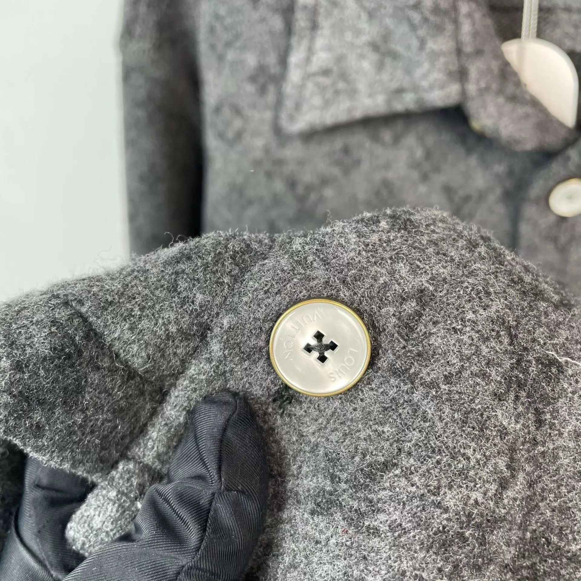 Louis Vuitton LV Gray All Over Subtle Print Jacket Size 50 Size US M / EU 48-50 / 2 - 9 Thumbnail
