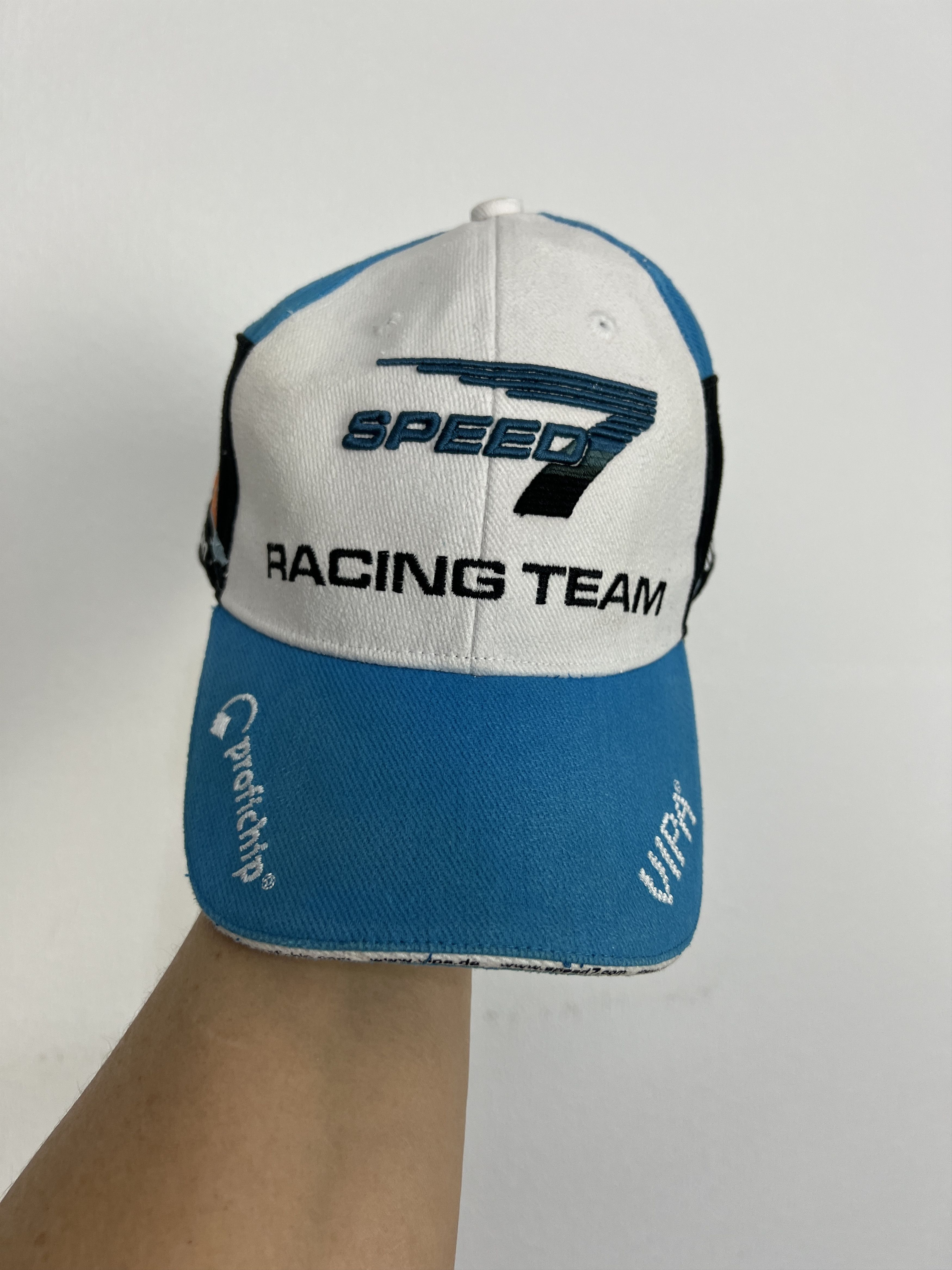 Vintage Vintage Speed 7 Racing Team Vipa Profichip Hat Cap Snapback Size ONE SIZE - 1 Thumbnail