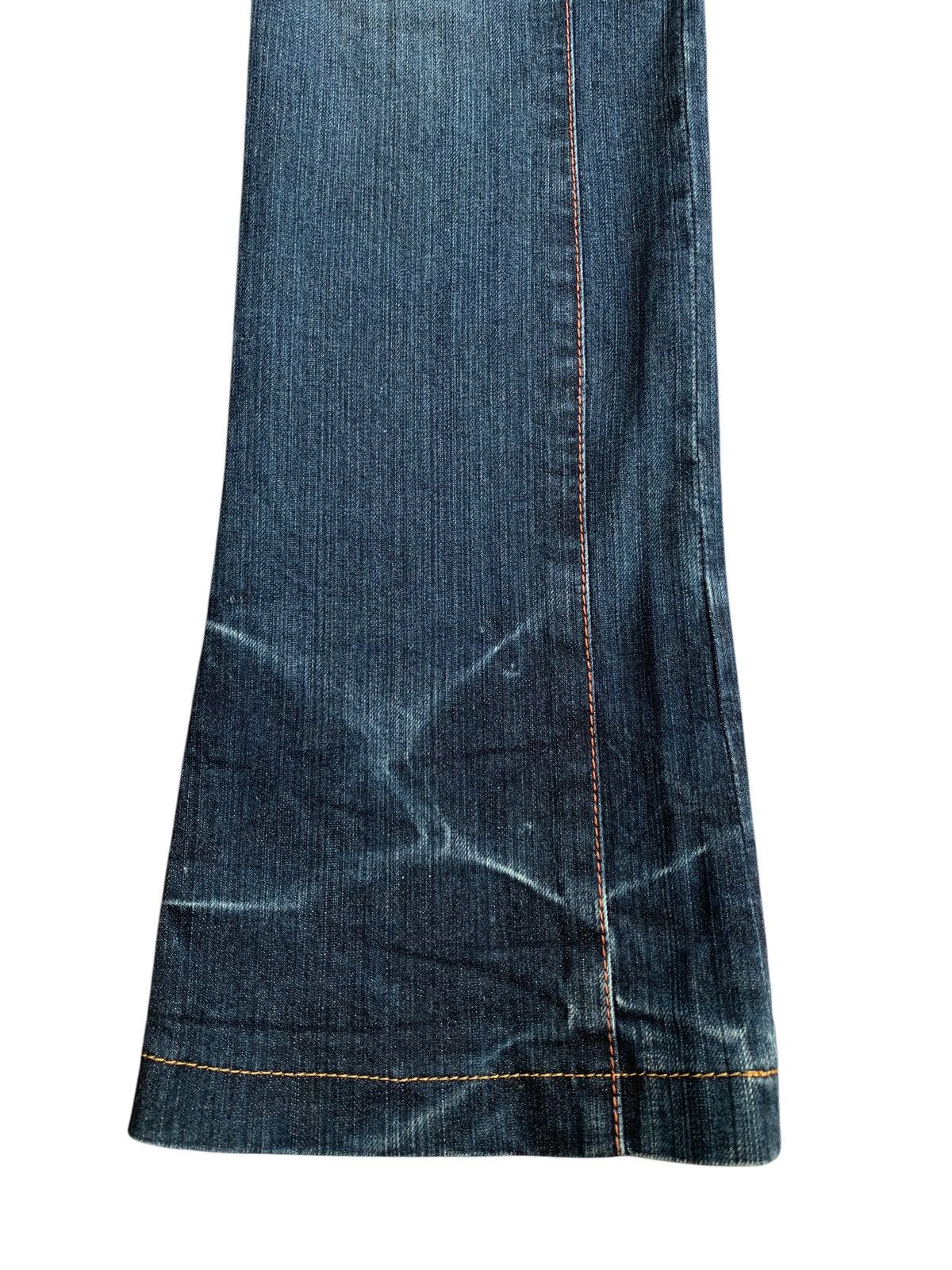 Obelisk Obelisk Archive Edo Black Flared Indigo Mudwash Denim Size US 32 / EU 48 - 6 Thumbnail