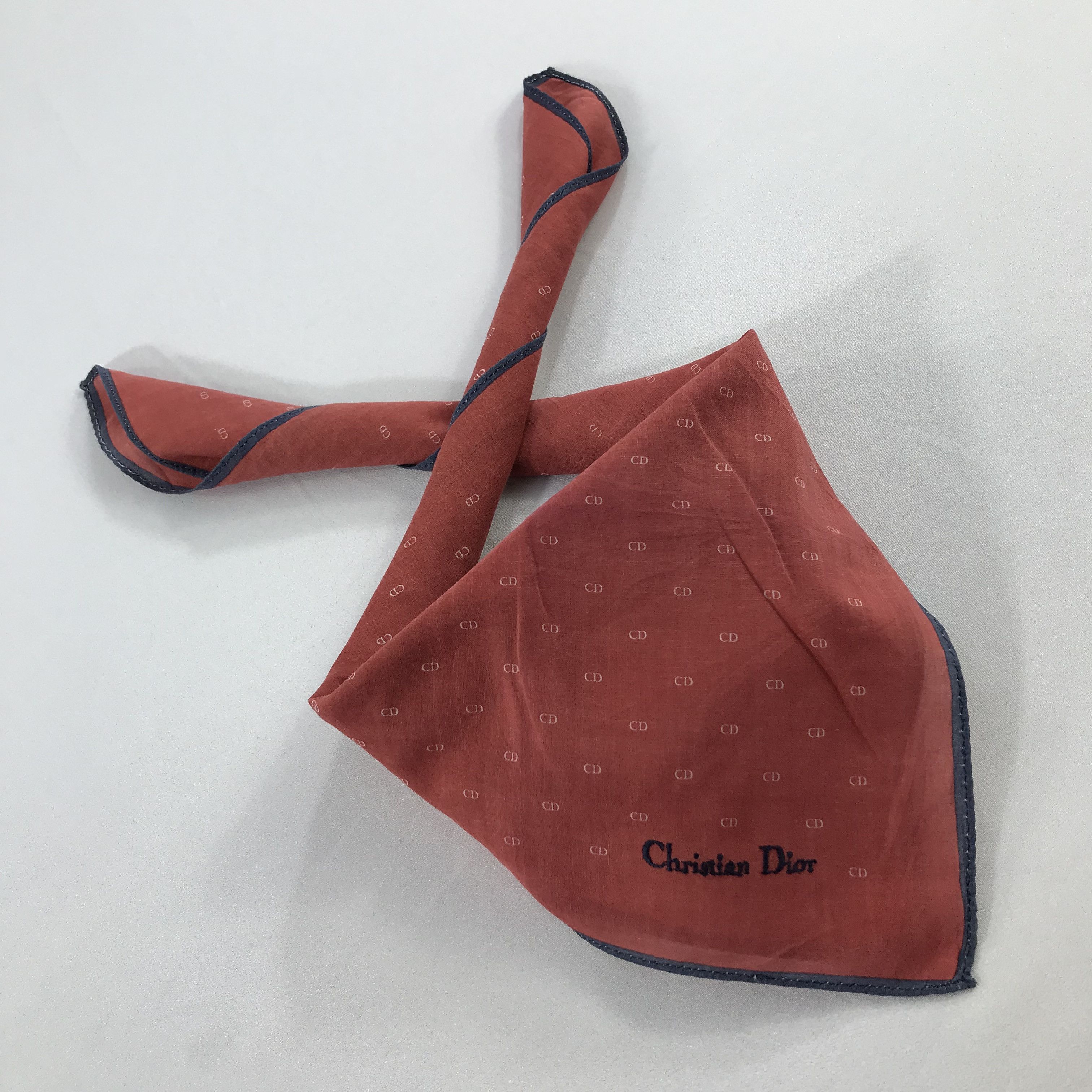 Vintage Christian Dior Bandana / Handkerchief / Neckerchief - S2002 Size ONE SIZE - 4 Thumbnail