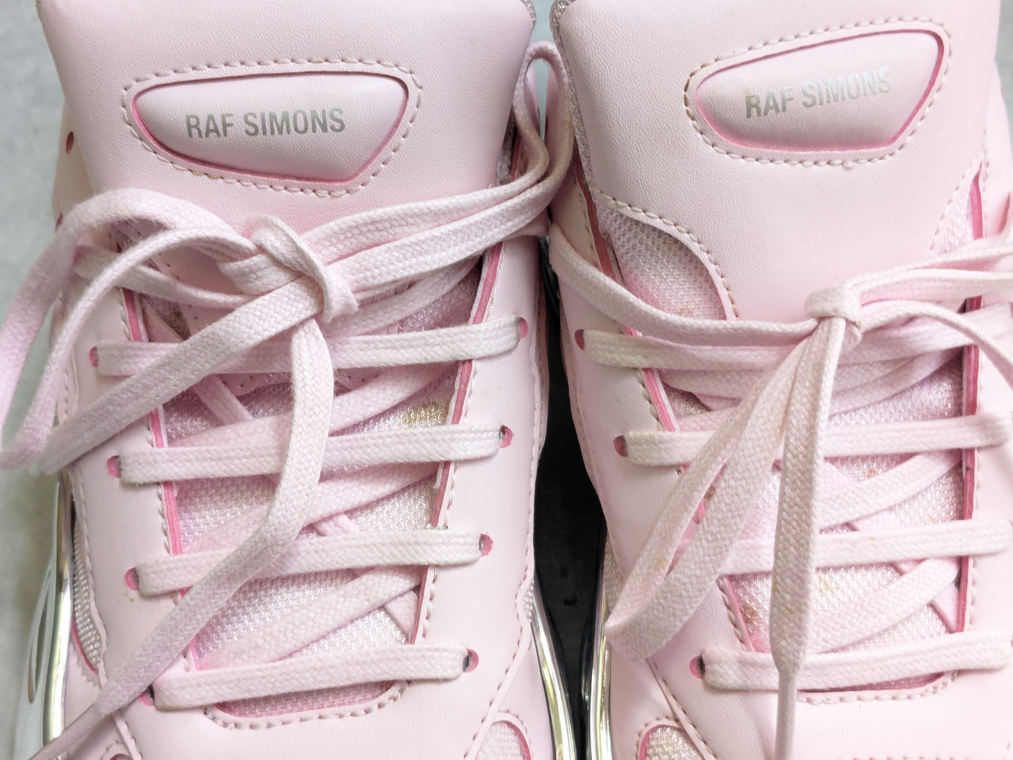Adidas × Raf Simons Adidas Ozweego Mirrored Pink 9.5 Silver Chrome Size US 9.5 / EU 42-43 - 7 Thumbnail