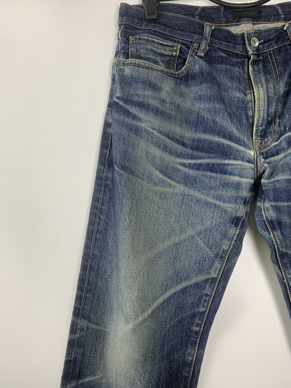 Uniqlo Vintage Uniqlo distressed denim Size US 34 / EU 50 - 4 Thumbnail