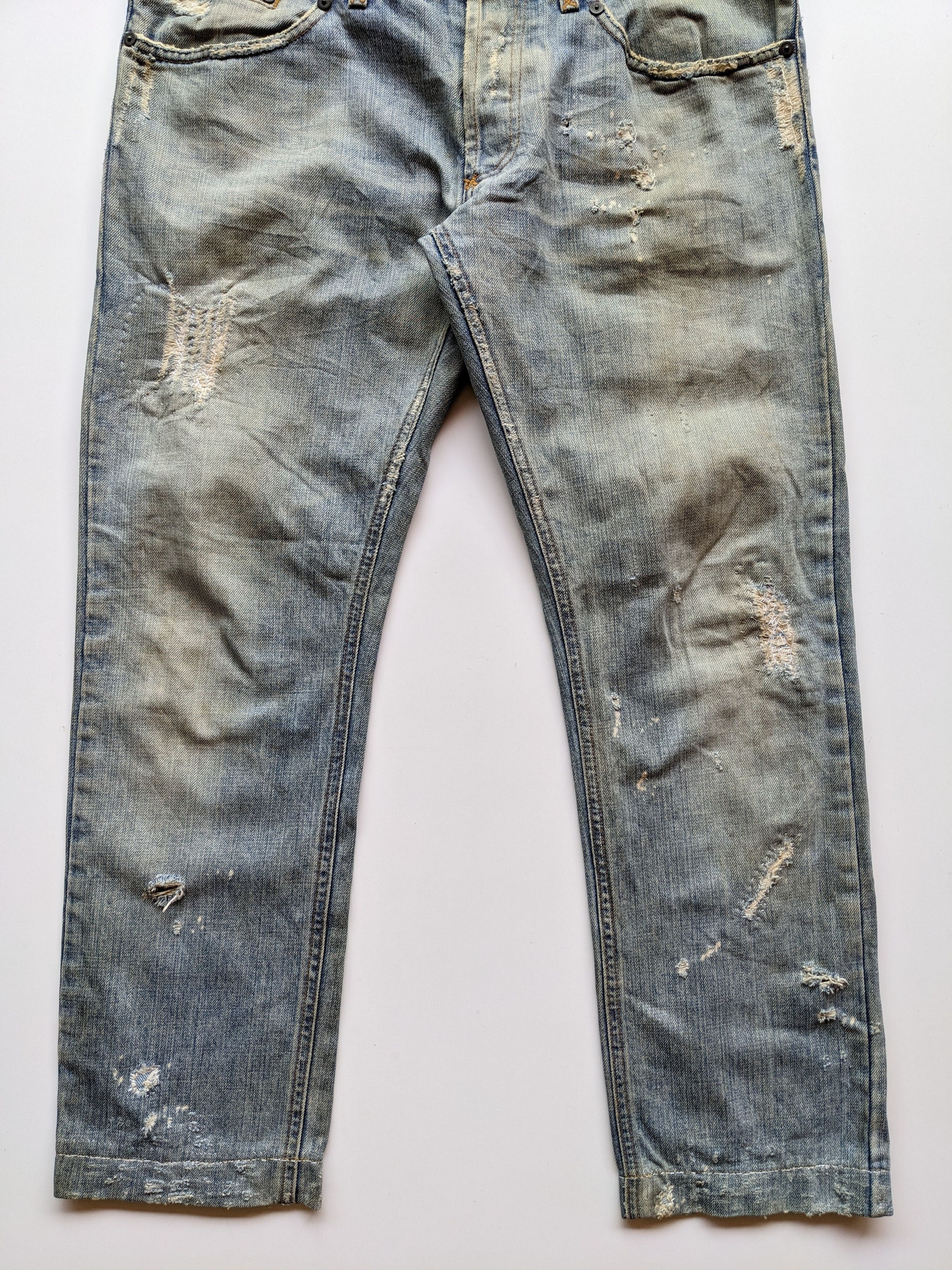 Dolce & Gabbana Dolce & Gabbana Hollywood cowboy distressed jeans Size US 35 - 4 Thumbnail