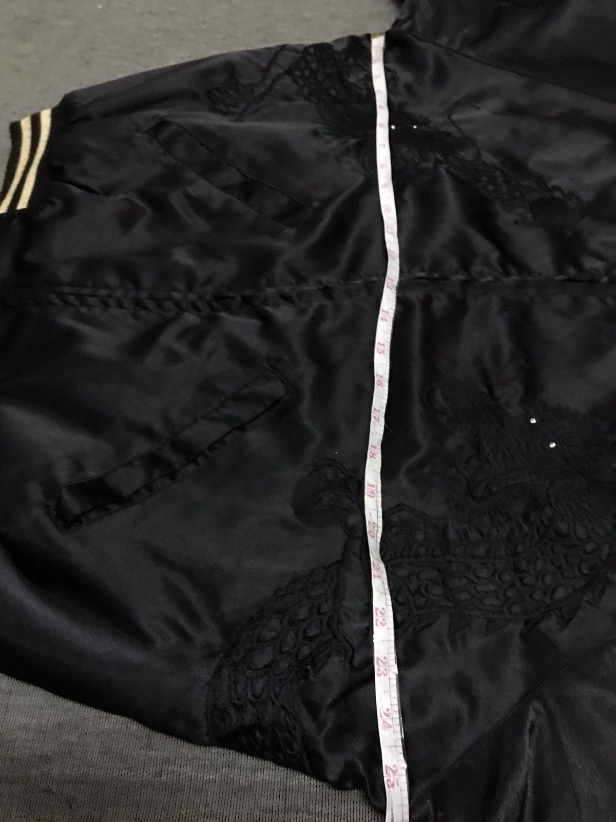 Japanese Brand × Vintage Vintage Souvenir Sukajan Black Dragon Size US L / EU 52-54 / 3 - 18 Thumbnail