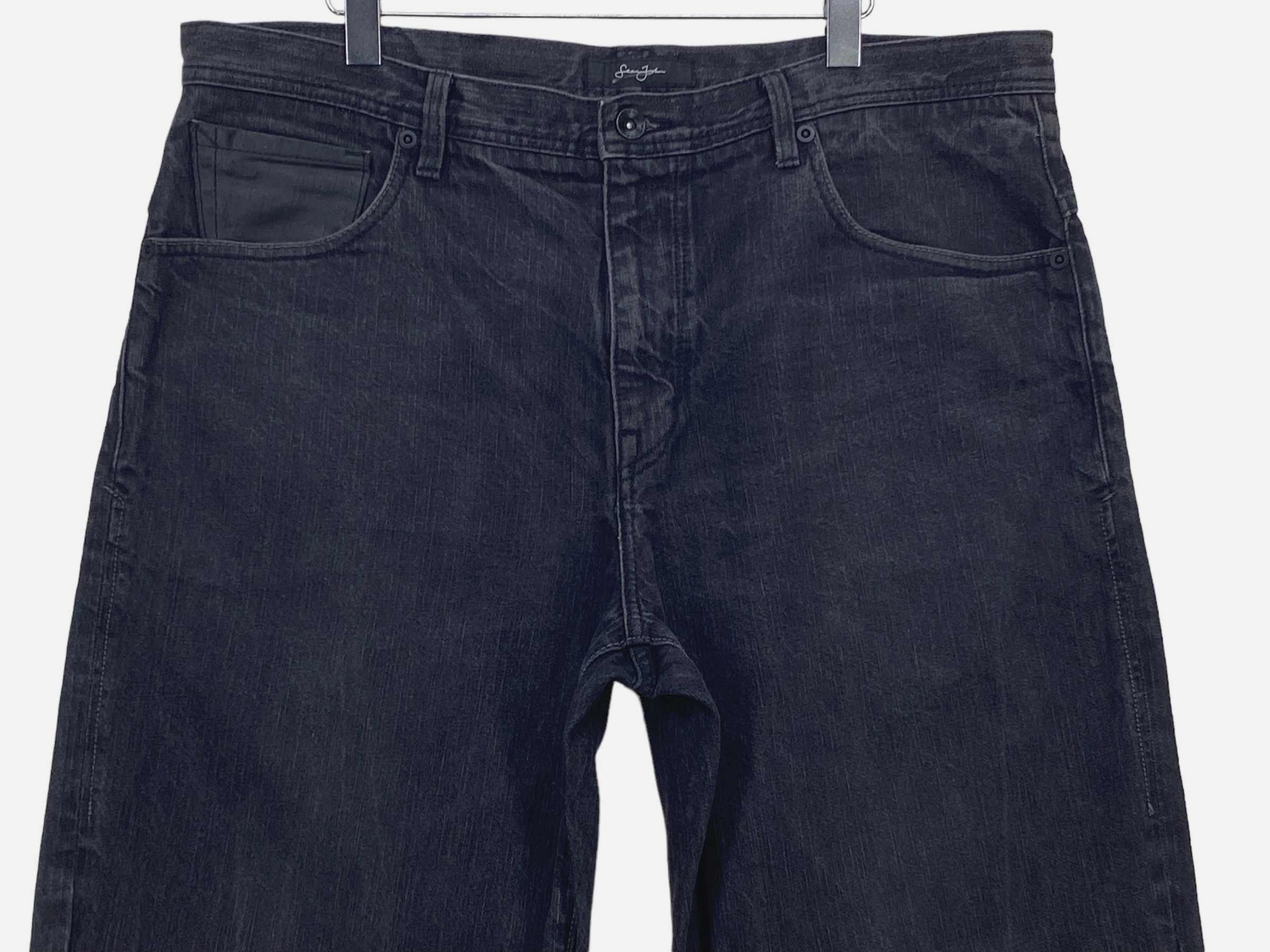 Sean John Sean John Black Baggy Jeans Hip Hop Skateboard Pants Size US 40 / EU 56 - 3 Thumbnail