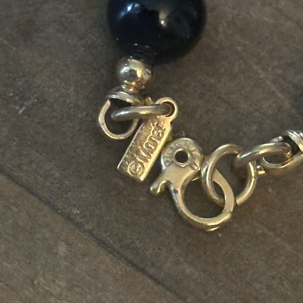 Monet Vintage Monet chunky black bead necklace Size ONE SIZE - 4 Thumbnail