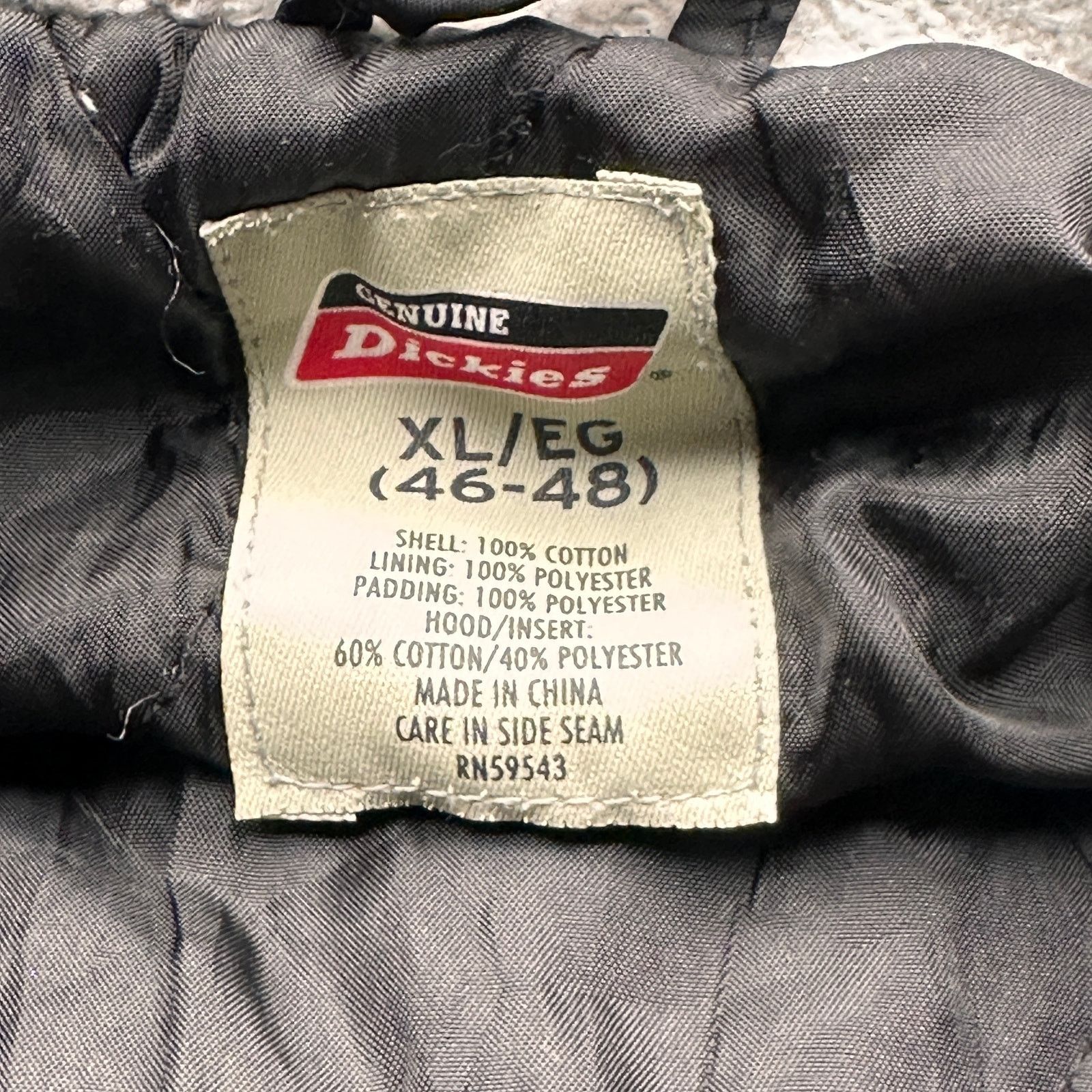 Dickies Dickies Duck Canvas Hooded Work Jacket Men XL Brown Full Zip Size US XL / EU 56 / 4 - 2 Thumbnail