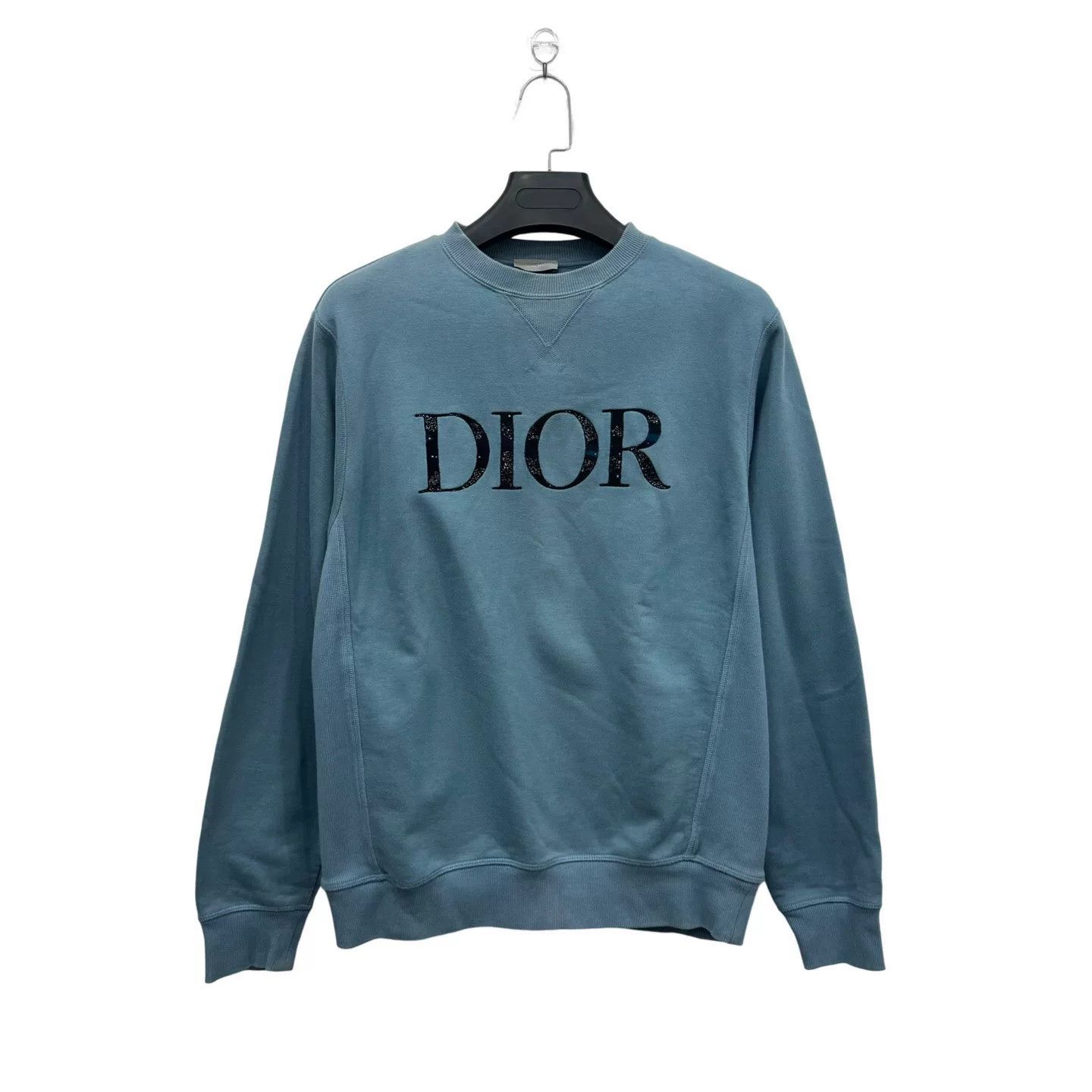 Dior Blue Brooch Sweatshirt S