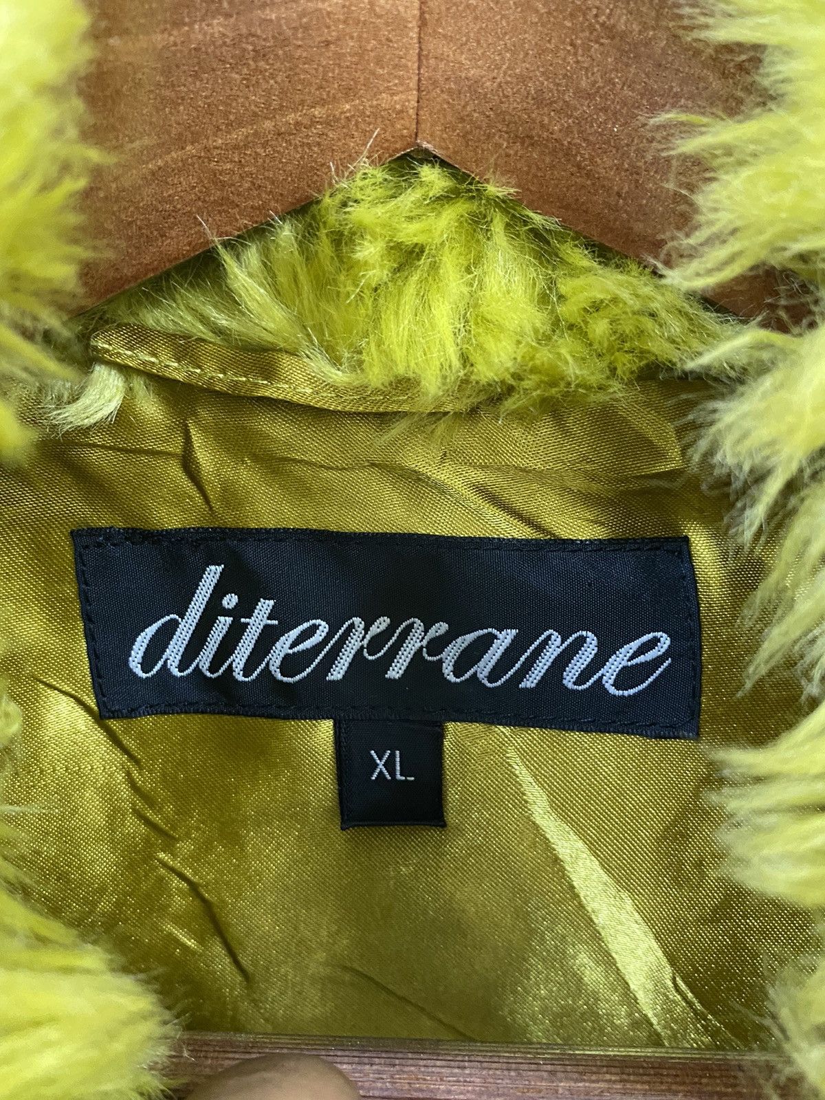 Japanese Brand × Vintage Vtg Diterrane Fur Vest Acrylic Mohair Size XL / US 12-14 / IT 48-50 - 12 Thumbnail