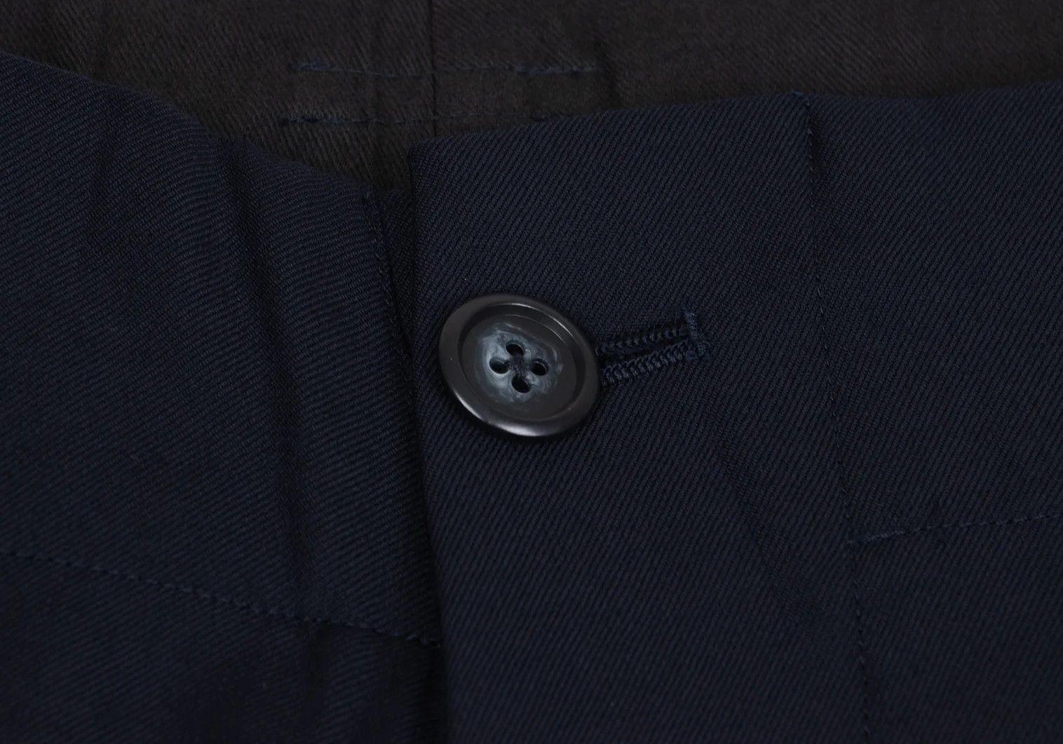 Yohji Yamamoto Yohji Yamamoto Wide Tapered Pants Navy XL Size US 38 / EU 54 - 3 Thumbnail