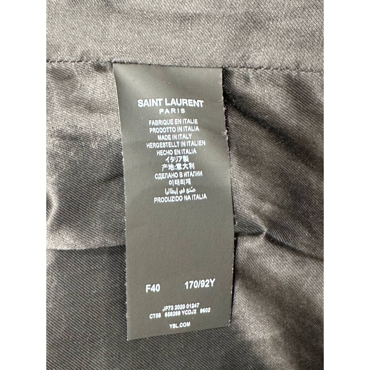 Saint Laurent Paris Saint Laurent Brown Leather Double Breasted Jacket Sz.40 Size M / US 6-8 / IT 42-44 - 7 Thumbnail