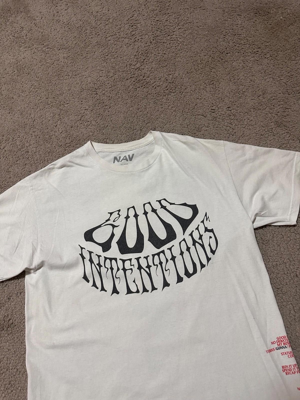 Other VLONE x Nav- Good Intentions T-Shirt Men's Size XL Vlone Size US XL / EU 56 / 4 - 2 Thumbnail