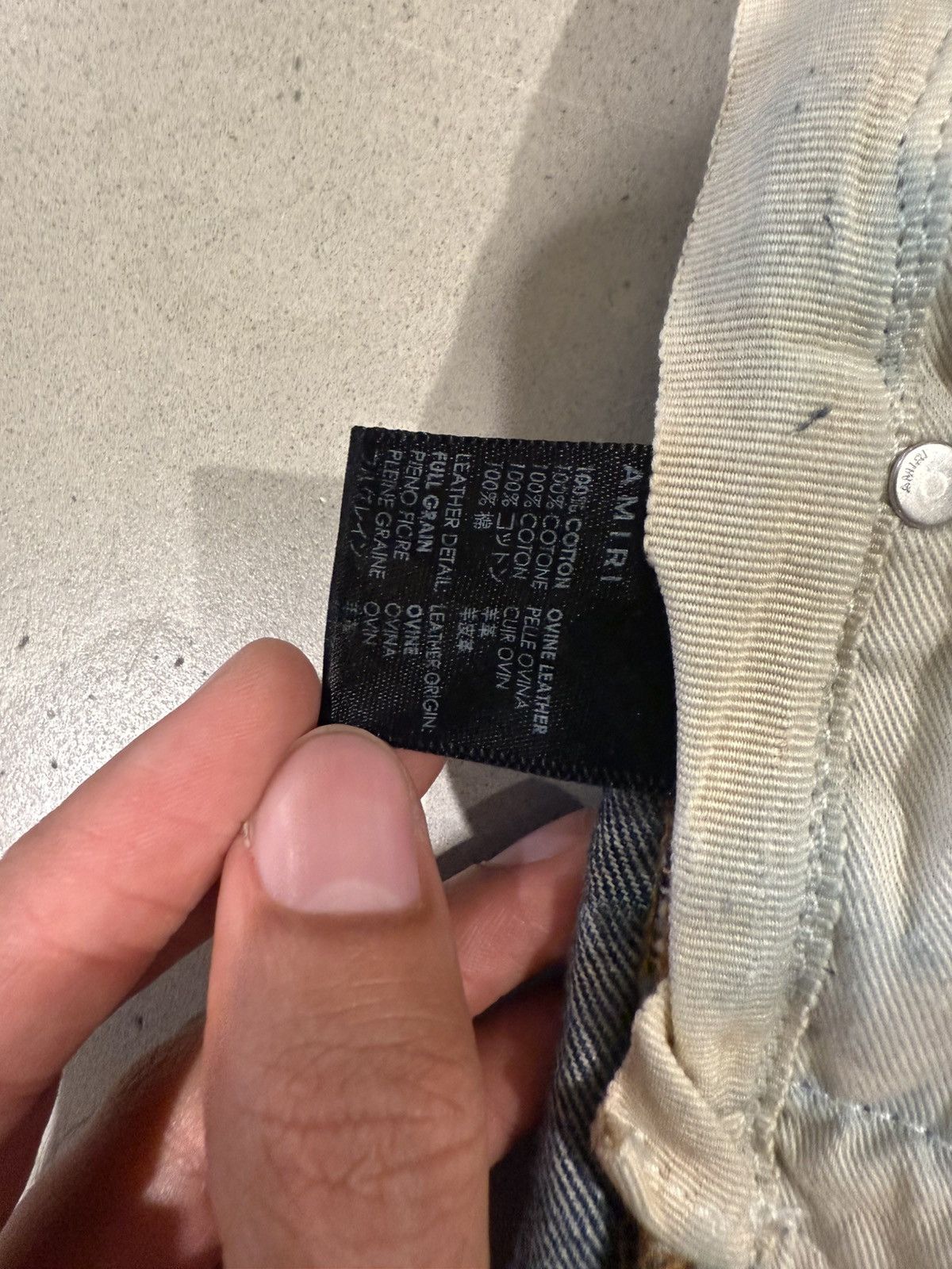 Amiri Amiri Varsity Tiger Five-Pocket Jeans Size US 32 / EU 48 - 4 Thumbnail