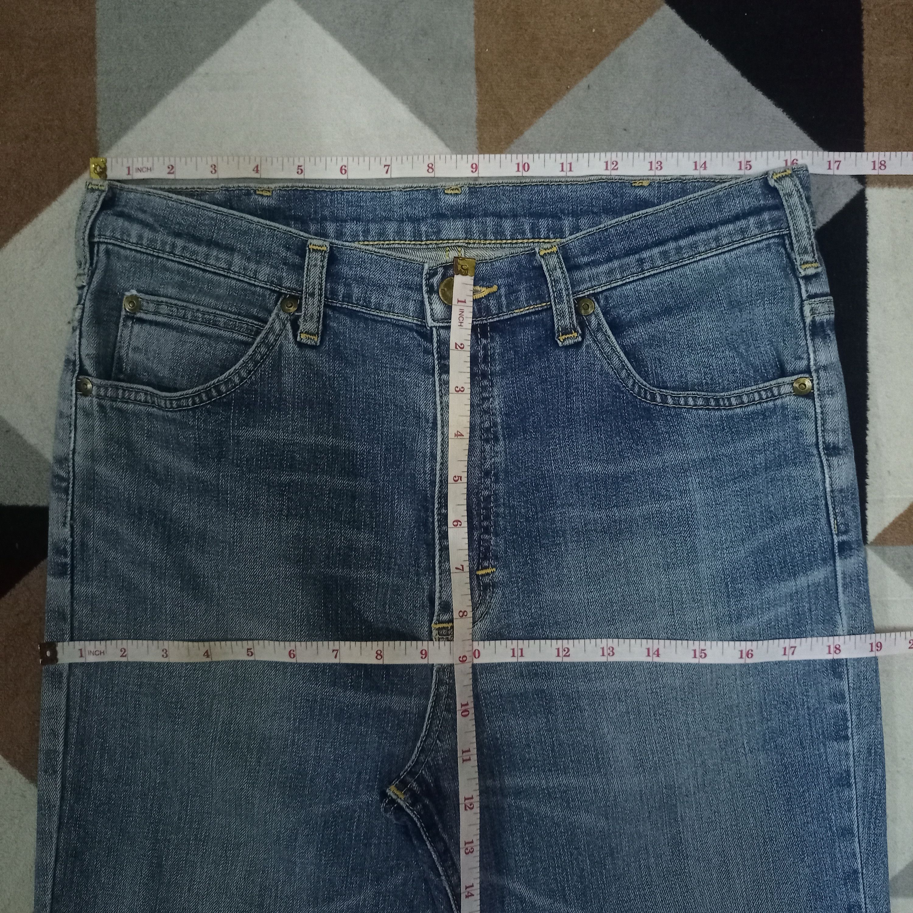 Lee Vintage Lee Riders Blue Wash Workwear Jeans Size US 32 / EU 48 - 8 Thumbnail
