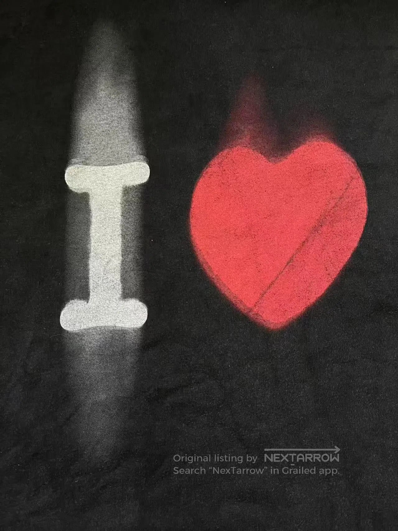 Balenciaga Balenciaga Letter Heart Print Oversized T-shirt. Size US S / EU 44-46 / 1 - 3 Thumbnail