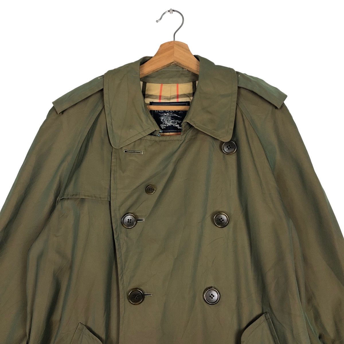 Burberry 🔥Vintage Burberrys Long Jacket Roped Bondage Nova Check Size US M / EU 48-50 / 2 - 3 Thumbnail