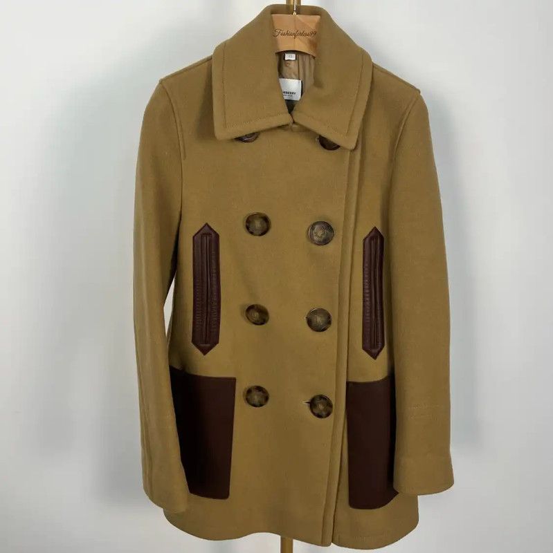 Burberry Burberry Camel Wool Women's Coat Size XXS / US 00 / IT 34 - 1 Thumbnail