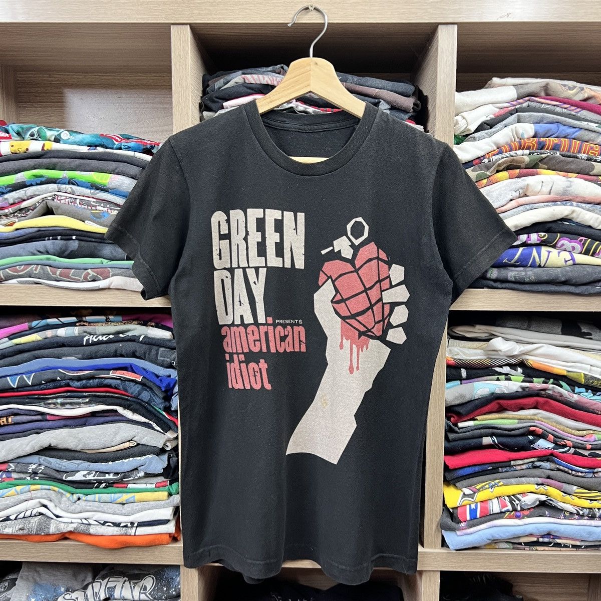 Band Tees VTG GREENDAY AMERICAN IDIOT TEE Size US M / EU 48-50 / 2 - 1 Thumbnail